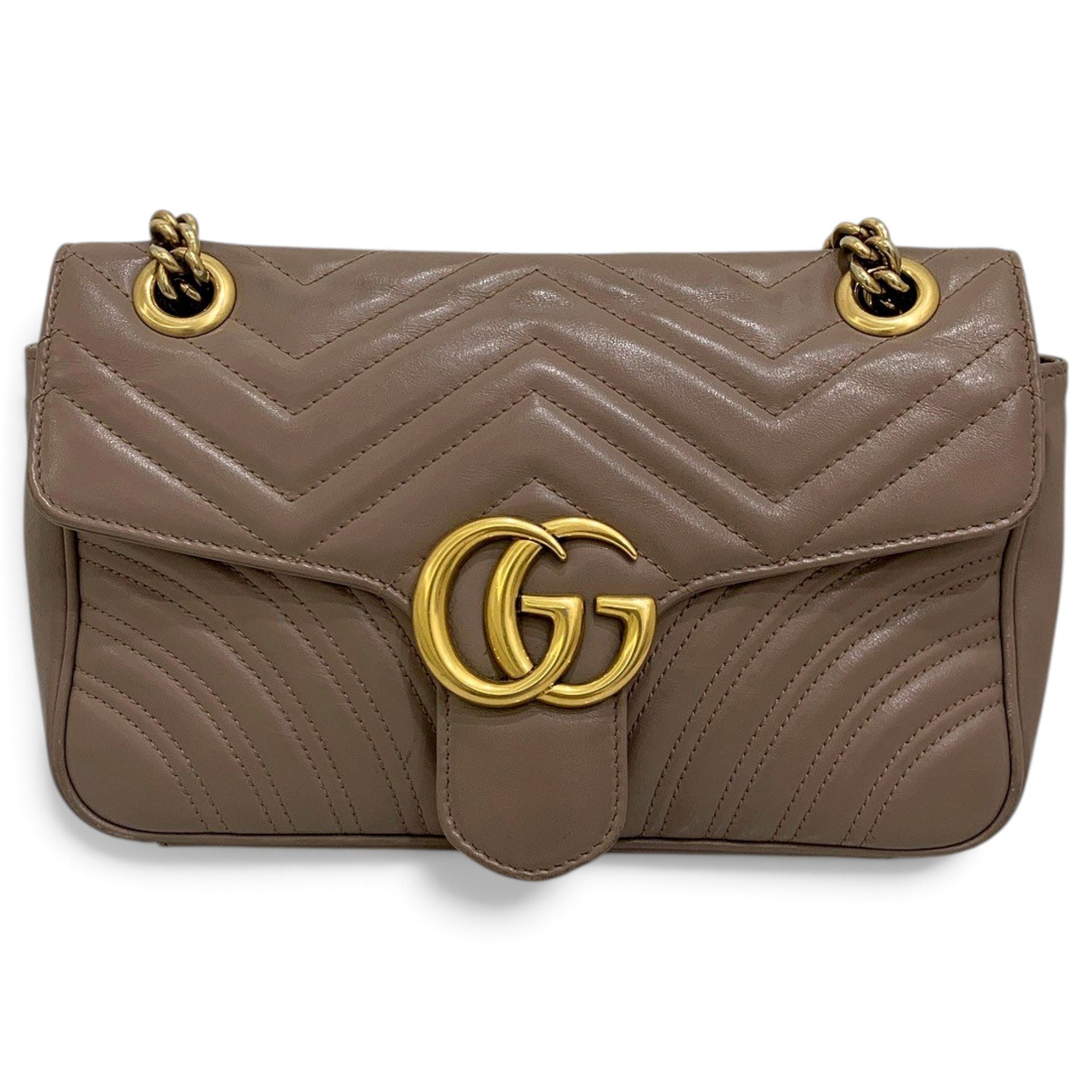 GG Marmont Chain Flap leather handbag