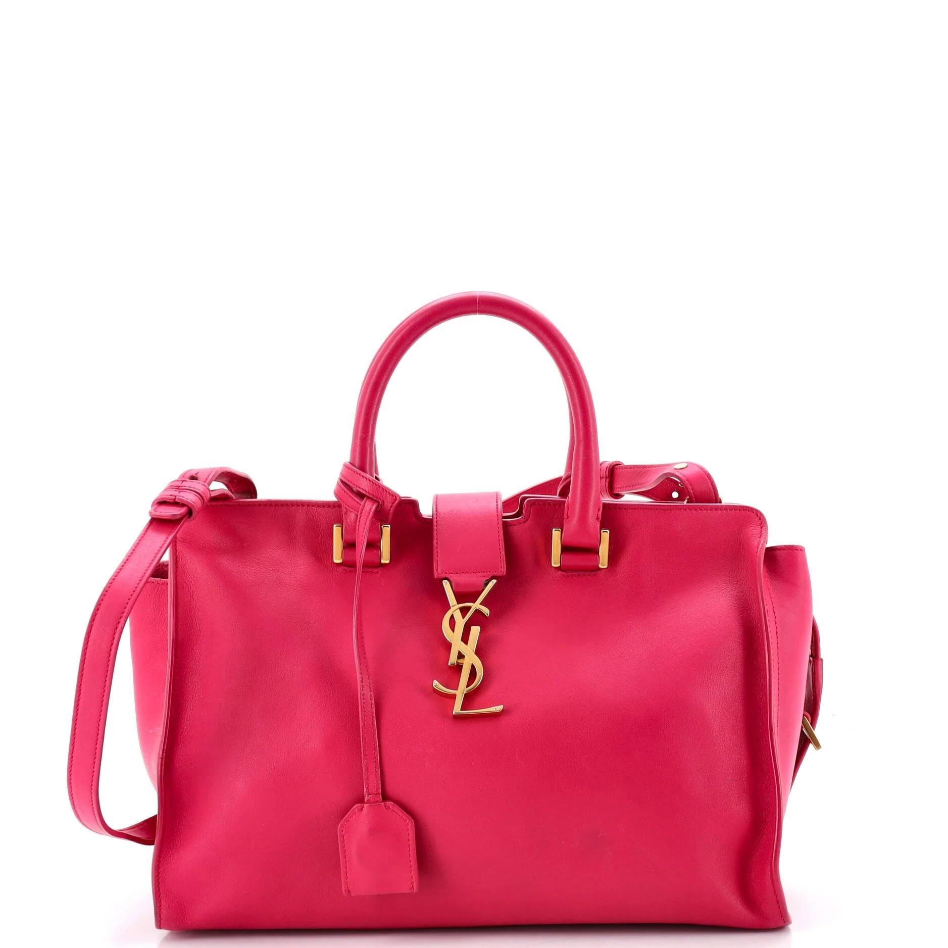 Leather satchel