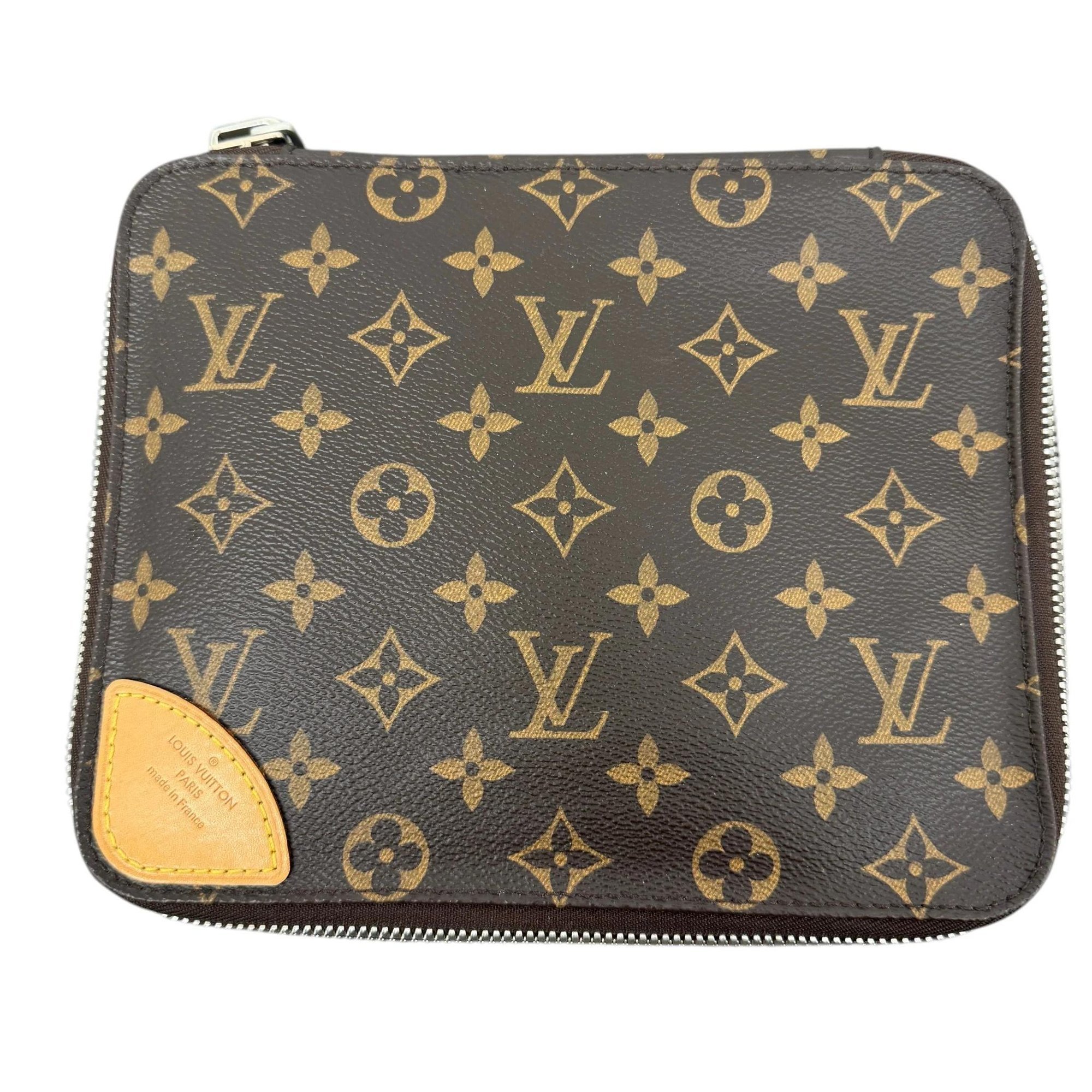 Leather vanity case