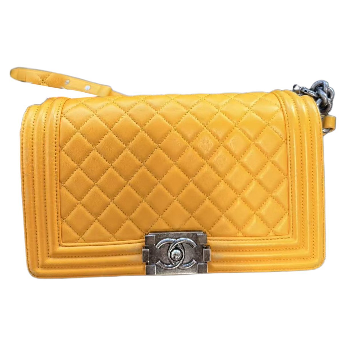 Boy leather crossbody bag
