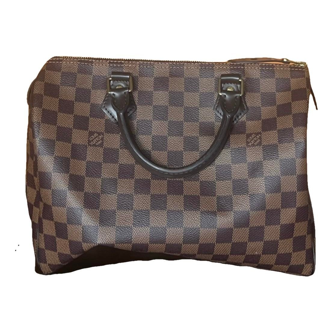 Speedy leather handbag