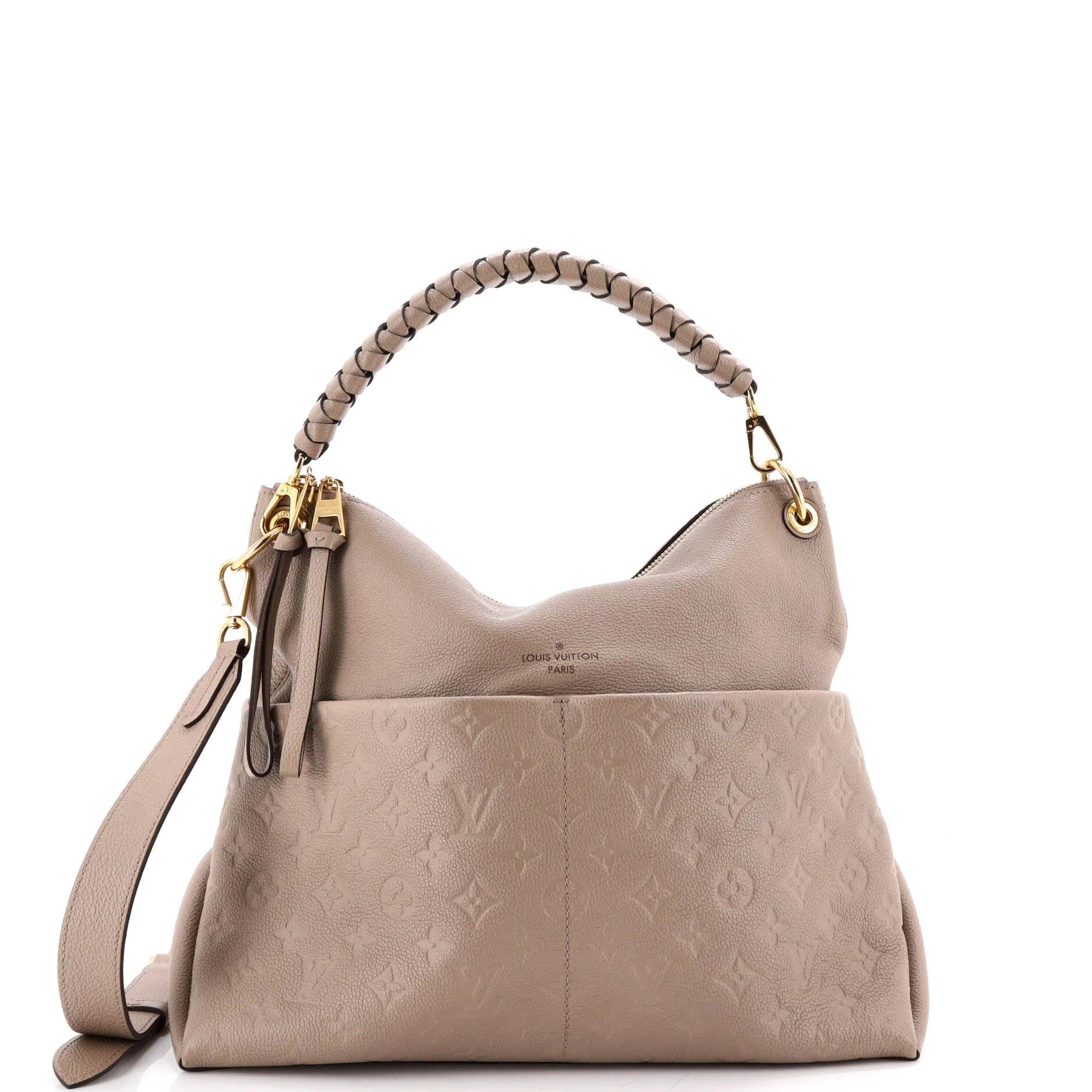 Maida leather handbag