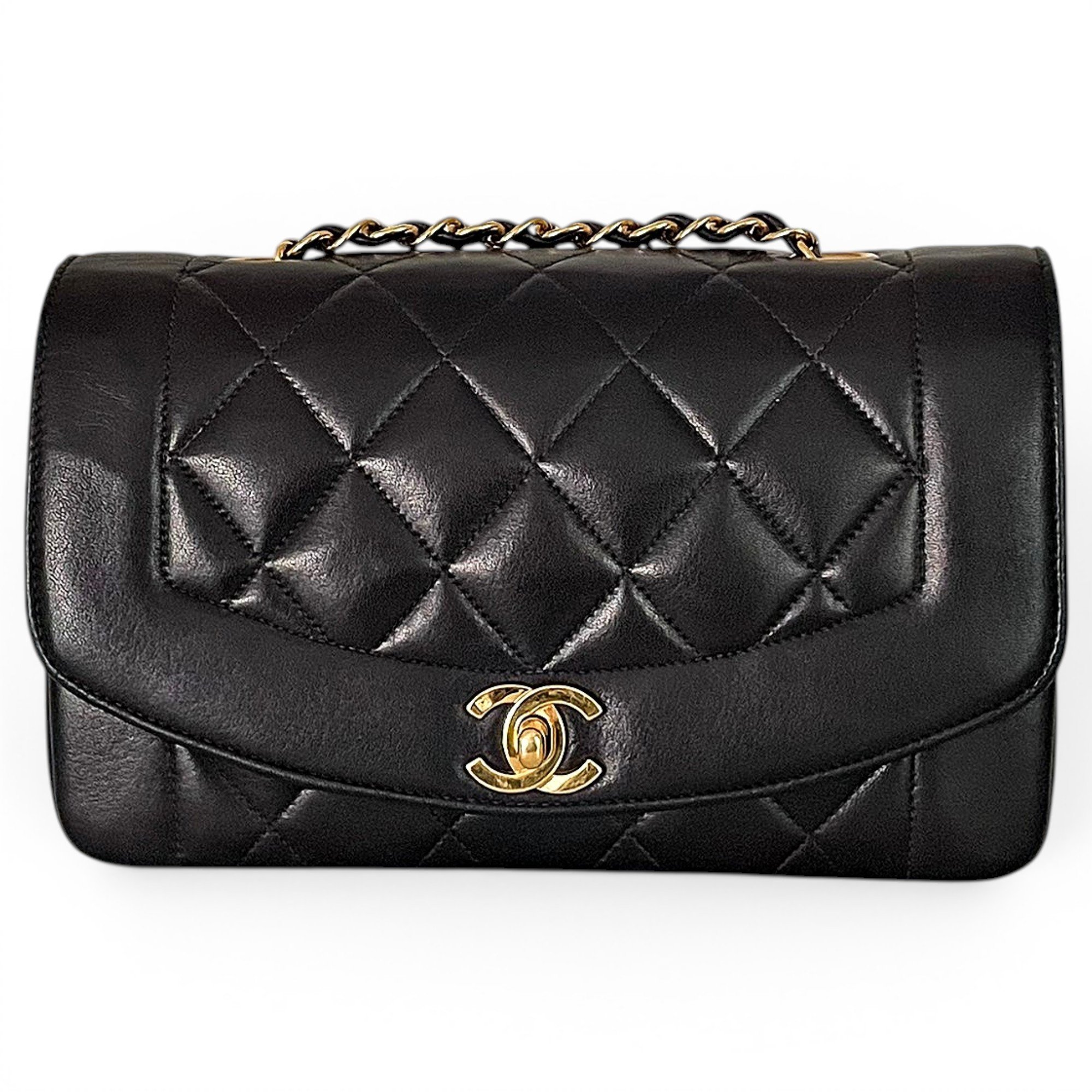 Diana leather crossbody bag