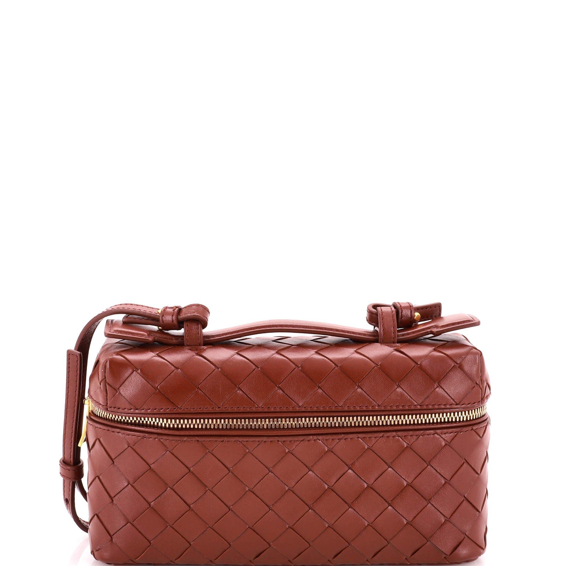Bang Bang Vanity Case Intrecciato Leather