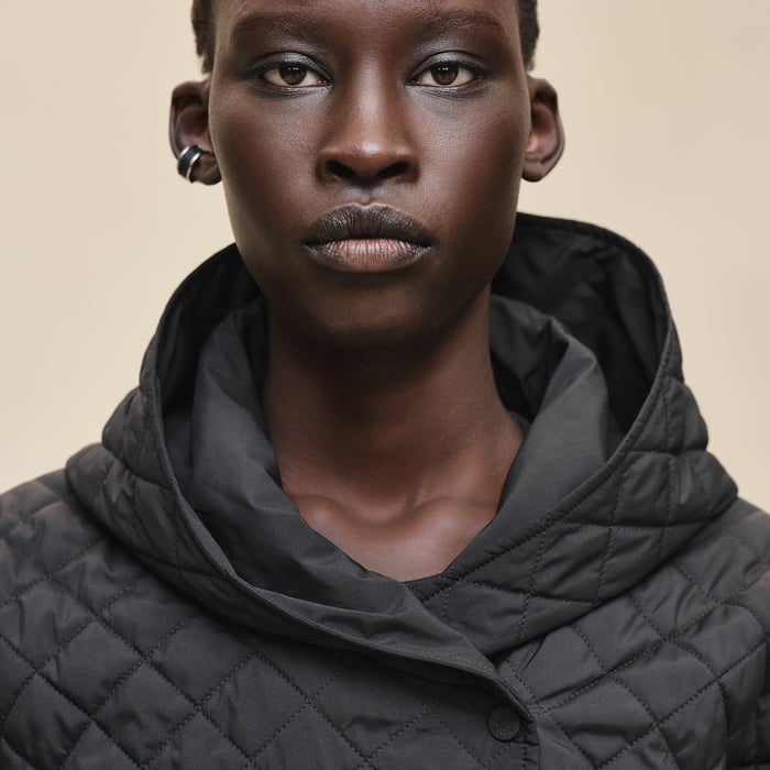 Noir Quilted Jacket