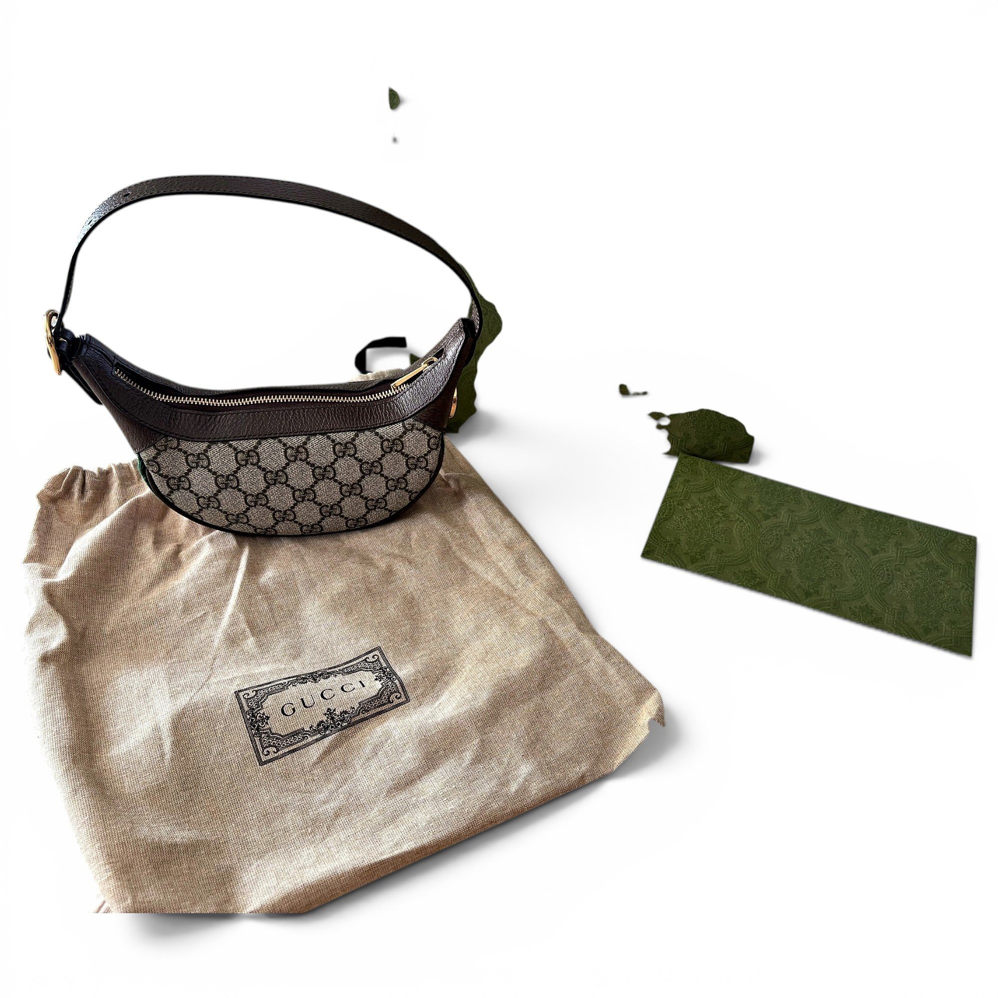 Ophidia leather handbag