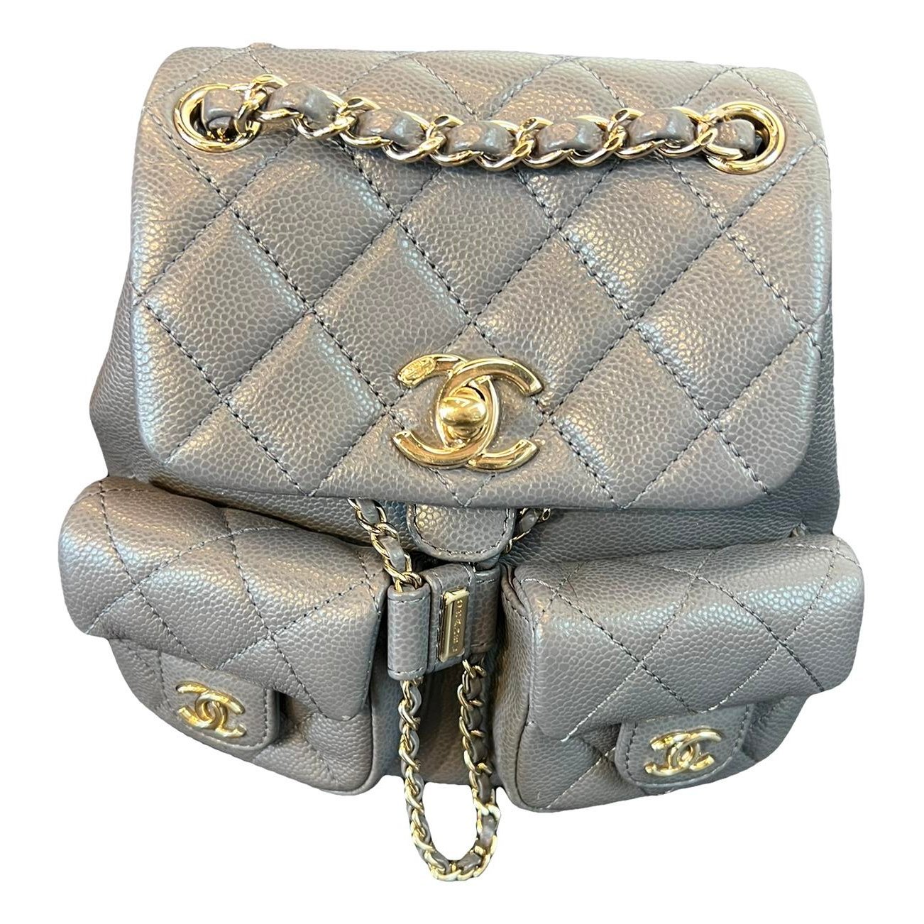 Duma leather backpack