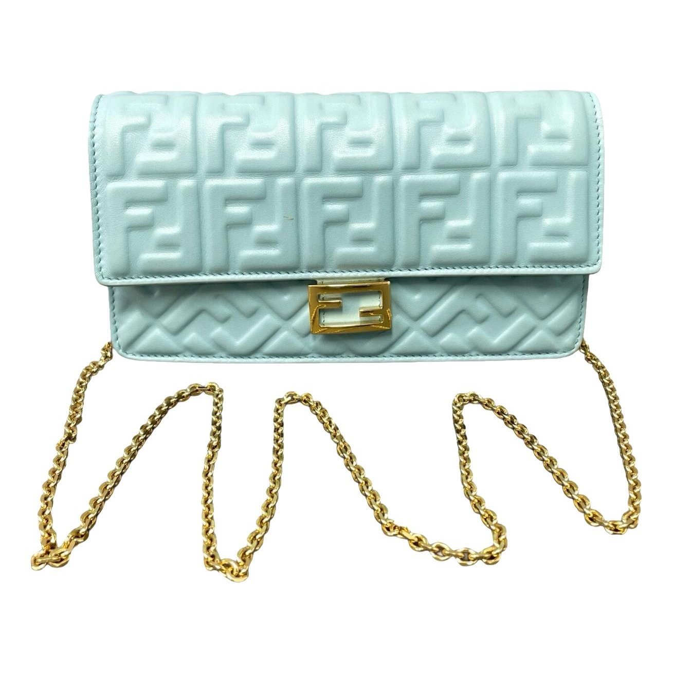 Baguette leather handbag
