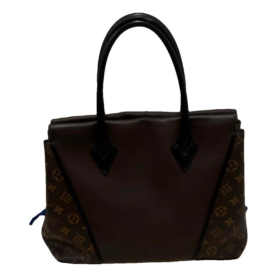 Tote W leather handbag