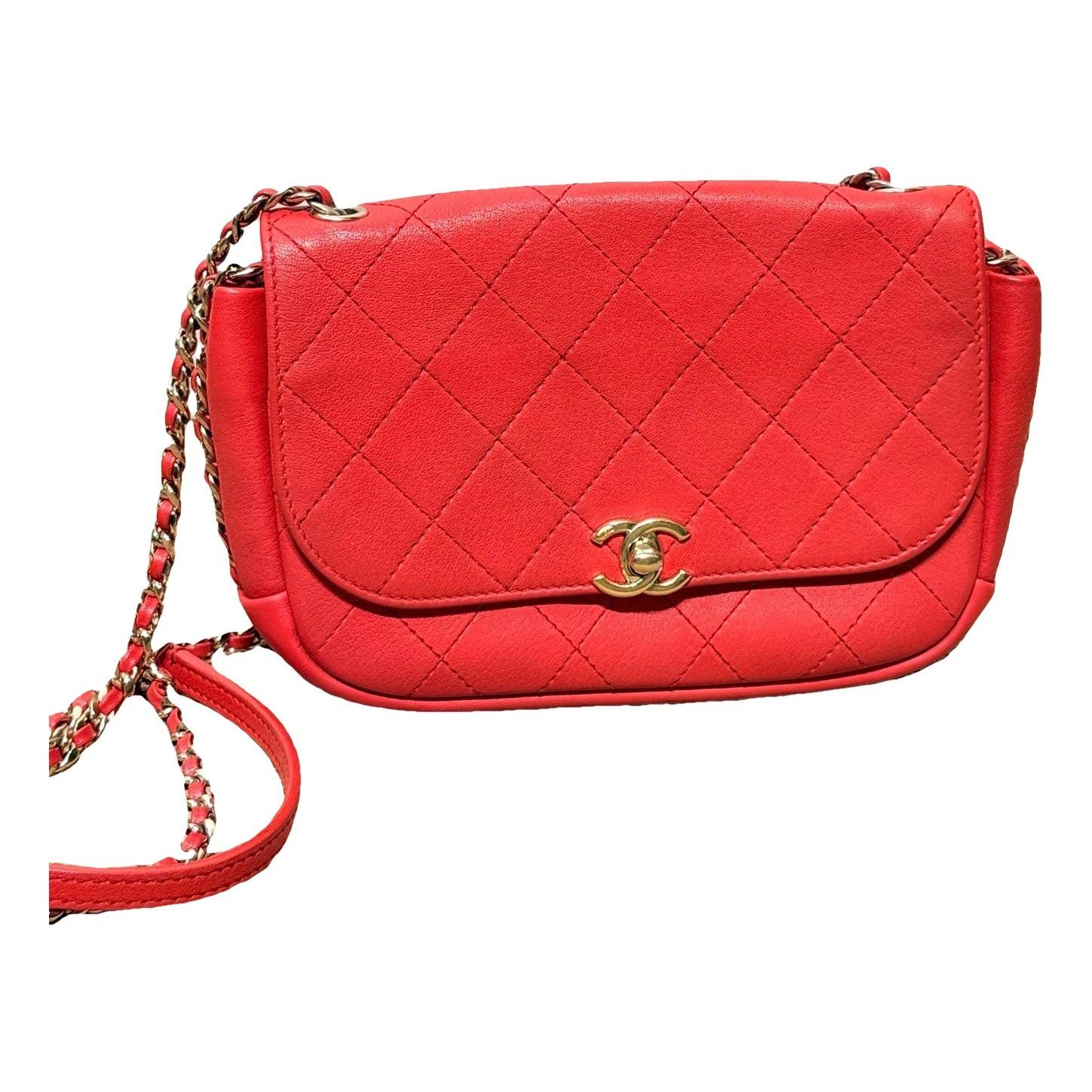 Leather crossbody bag