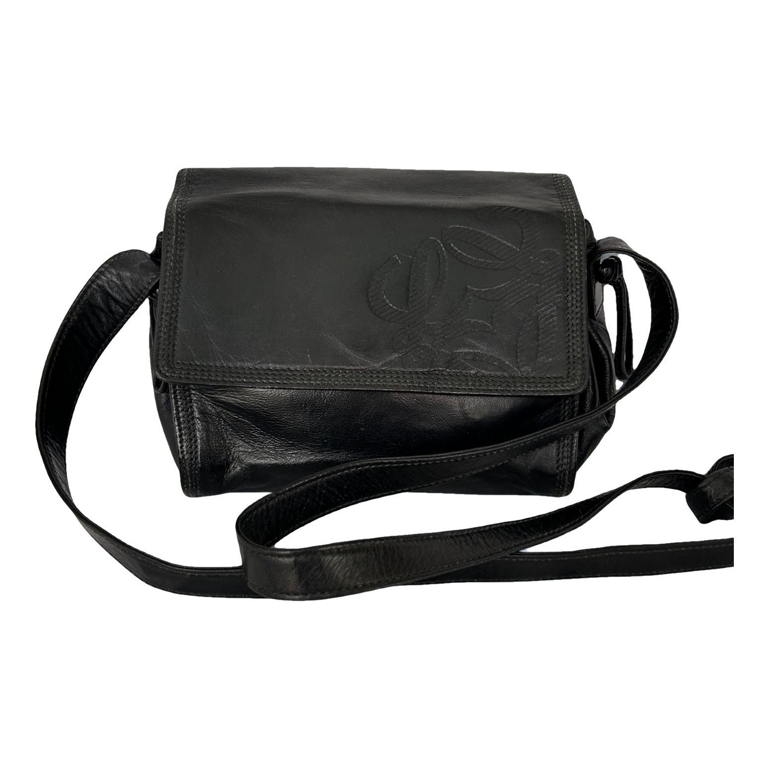 Leather crossbody bag