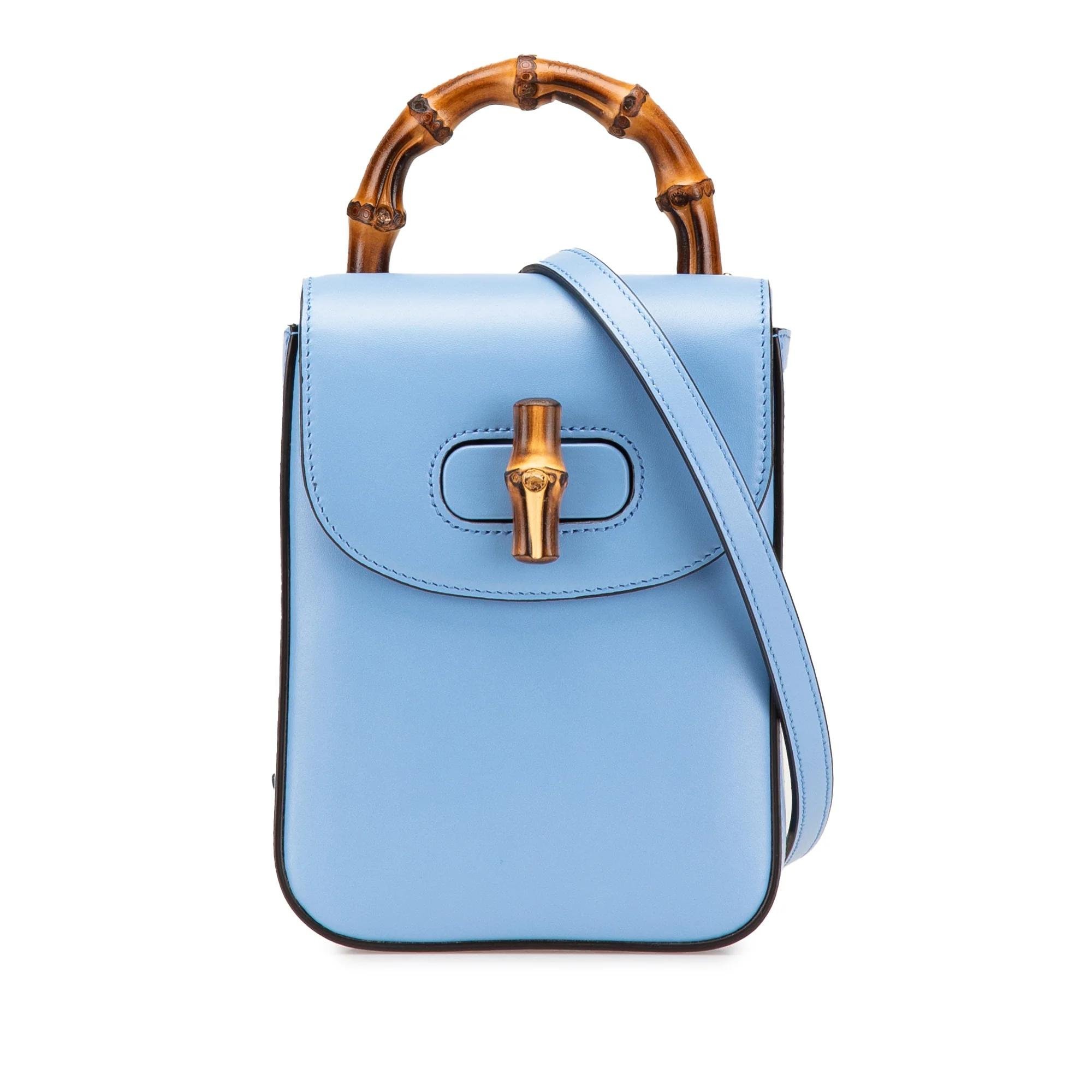 Bamboo Top Handle pony-style calfskin handbag