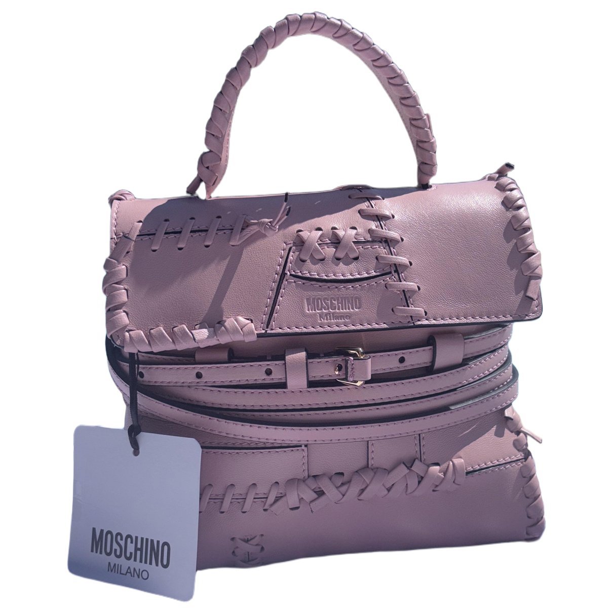 Leather handbag