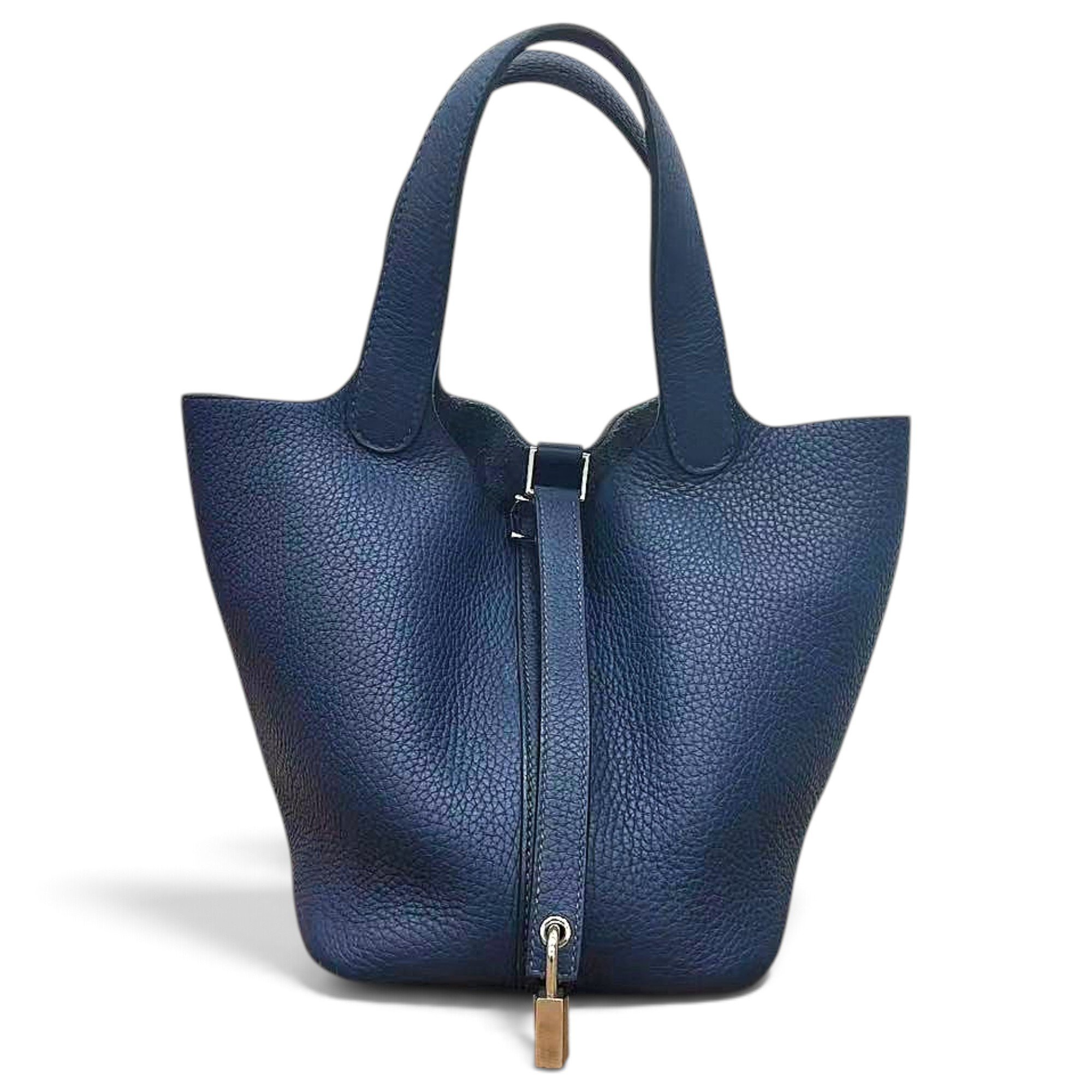 Picotin leather handbag