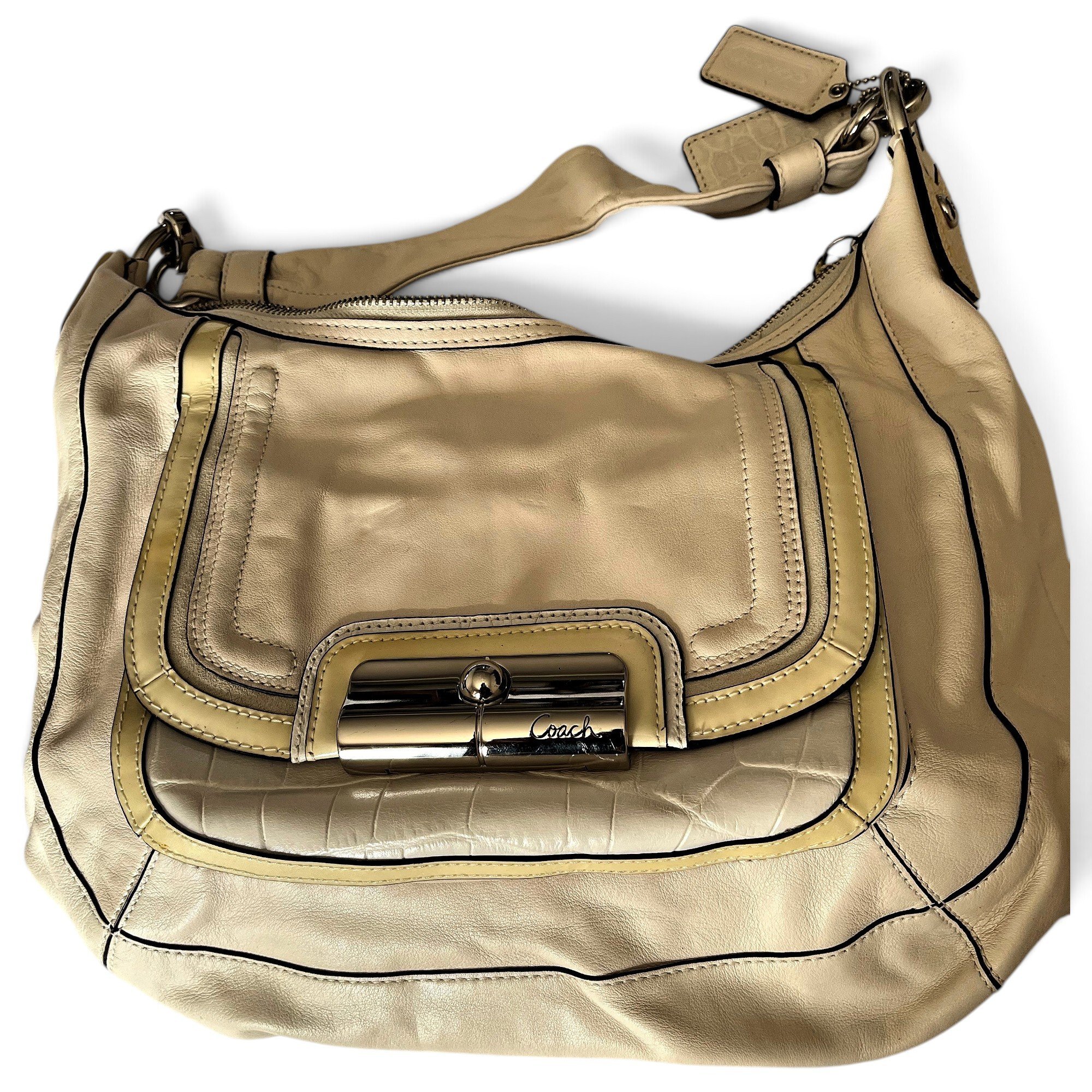 Leather handbag