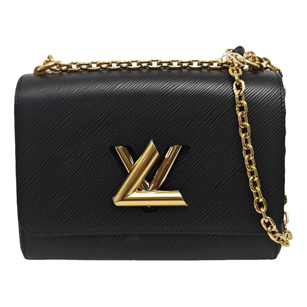 Twist leather handbag