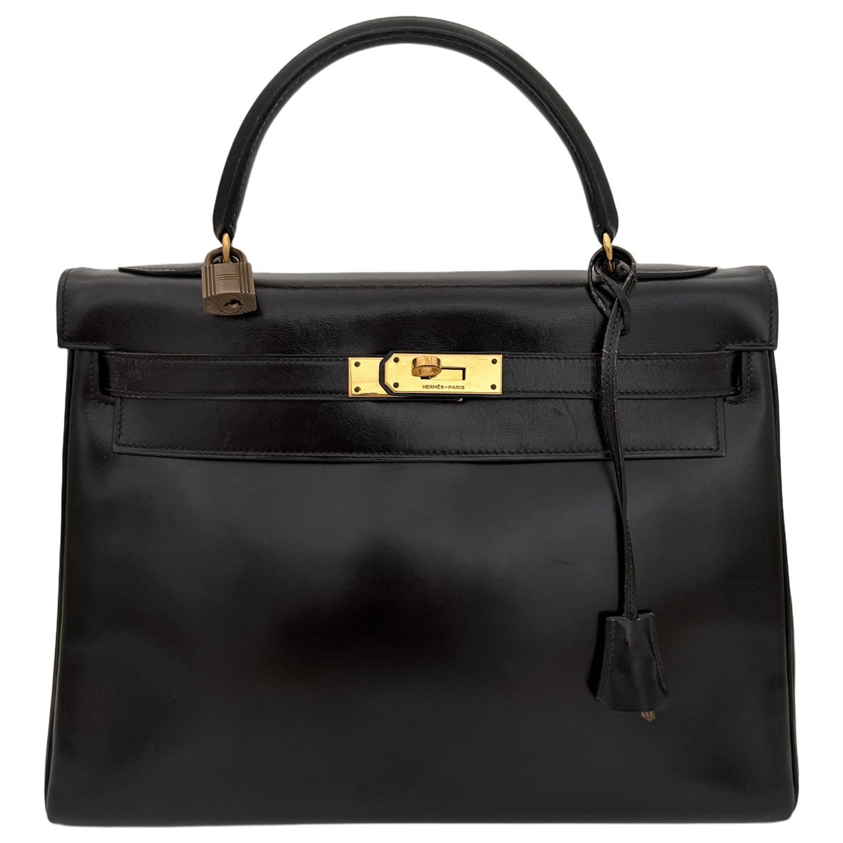 Kelly 32 leather handbag