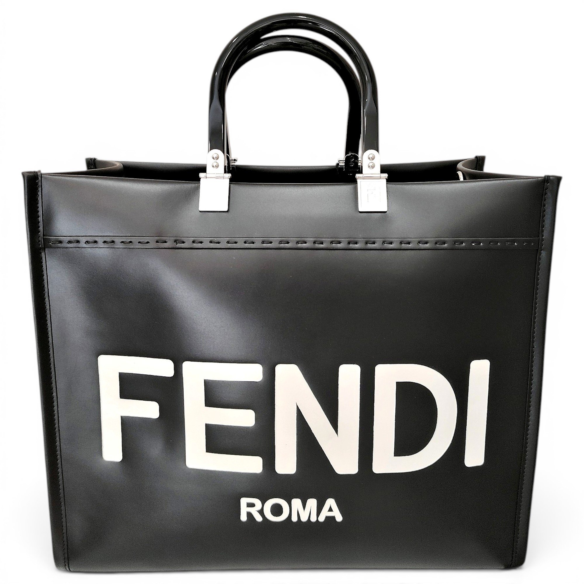 Sunshine leather tote