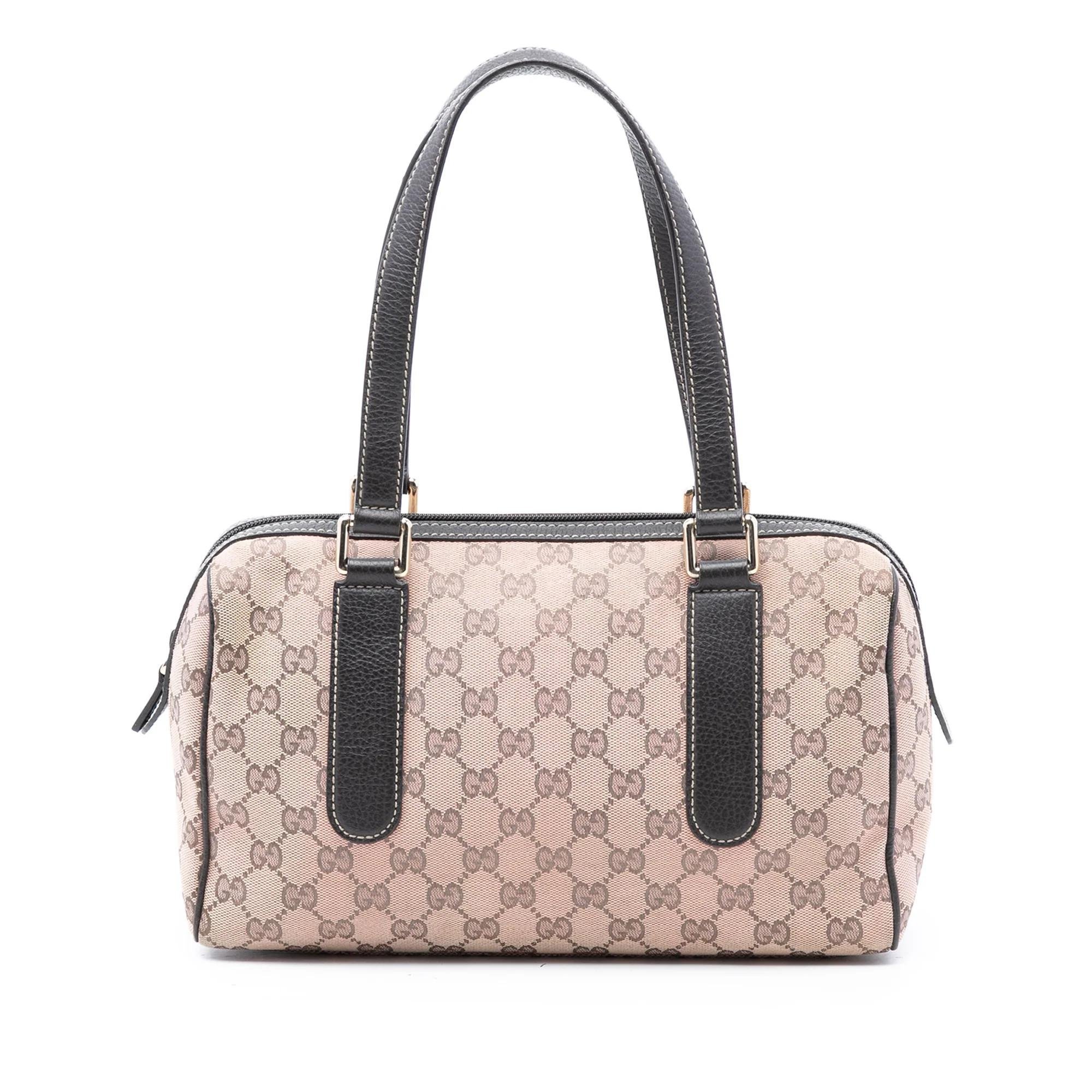 Boston leather bag