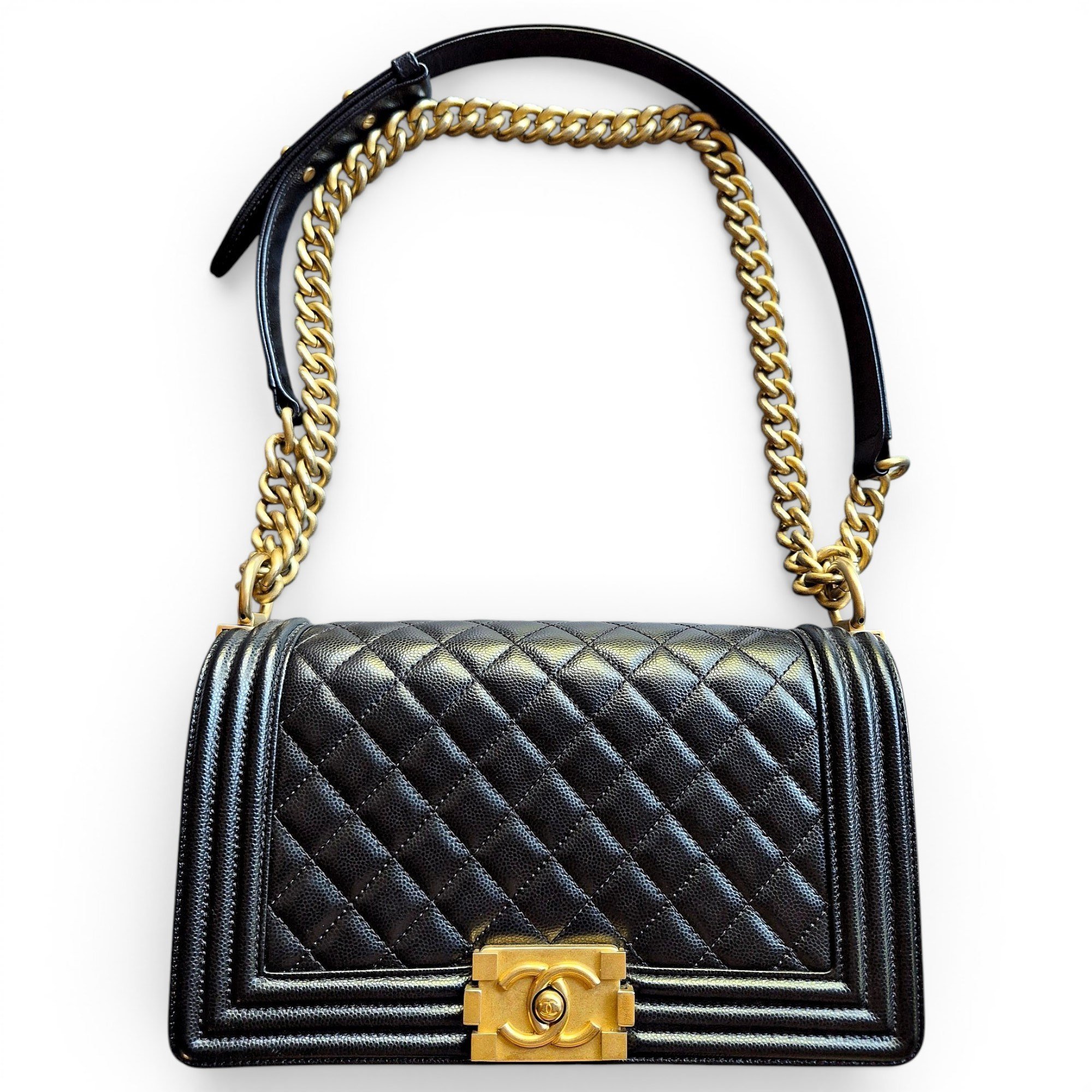 Boy leather handbag
