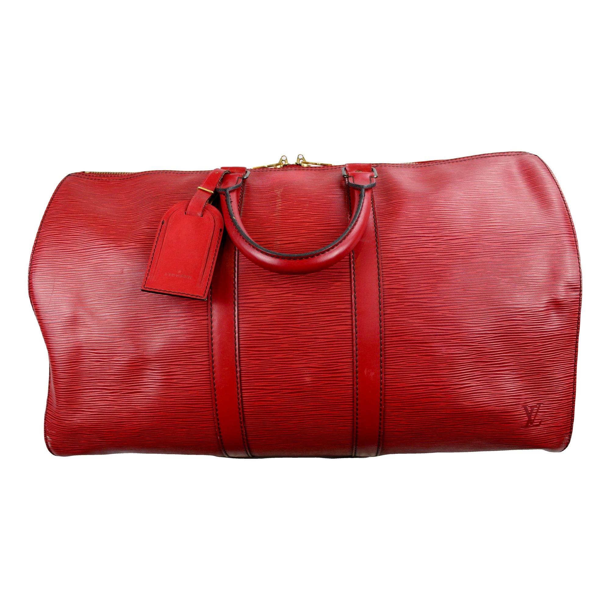 Keepall leather 48h bag