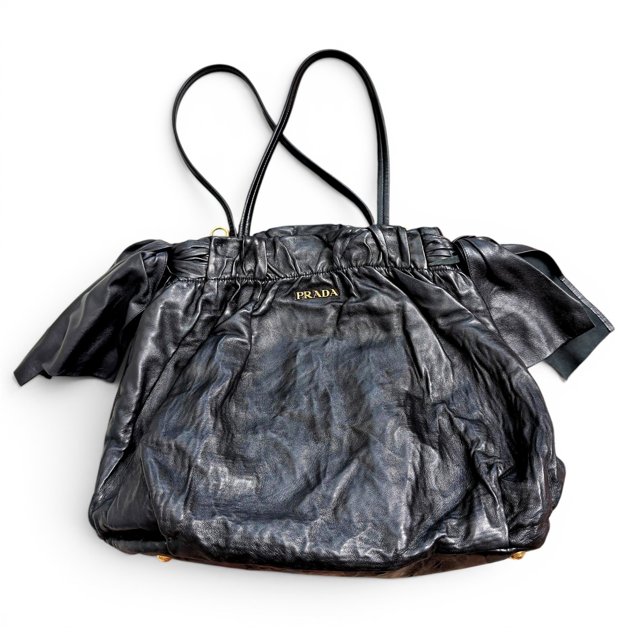 Leather handbag