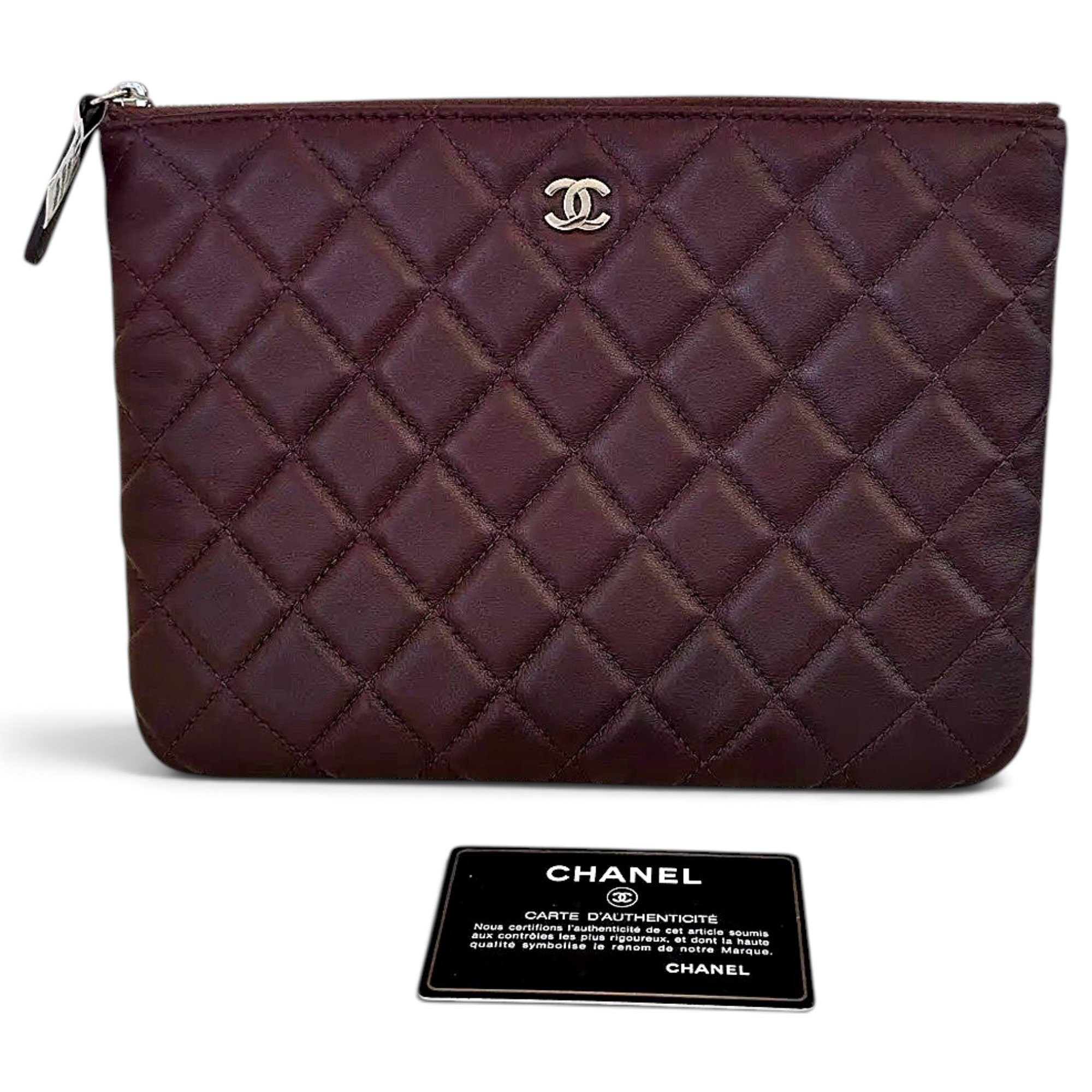 Timeless/Classique leather clutch bag