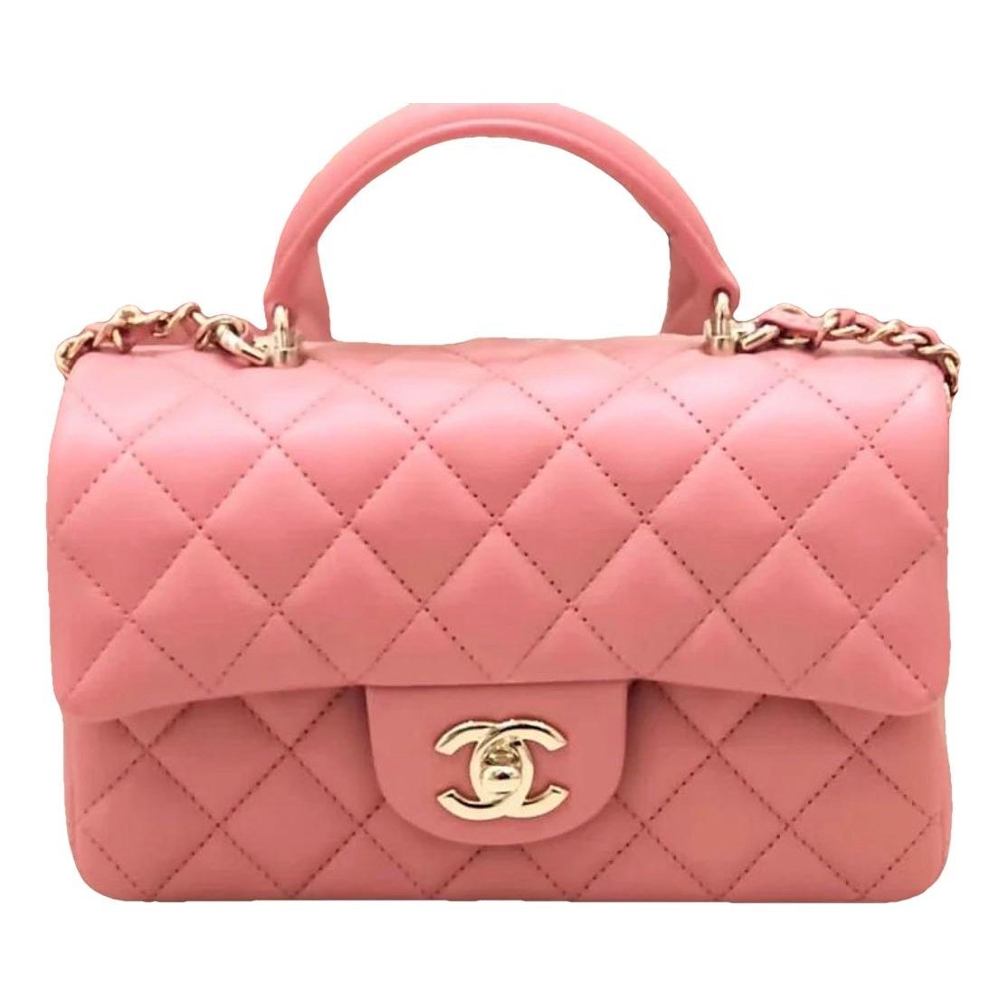 Timeless Classique Top Handle leather handbag