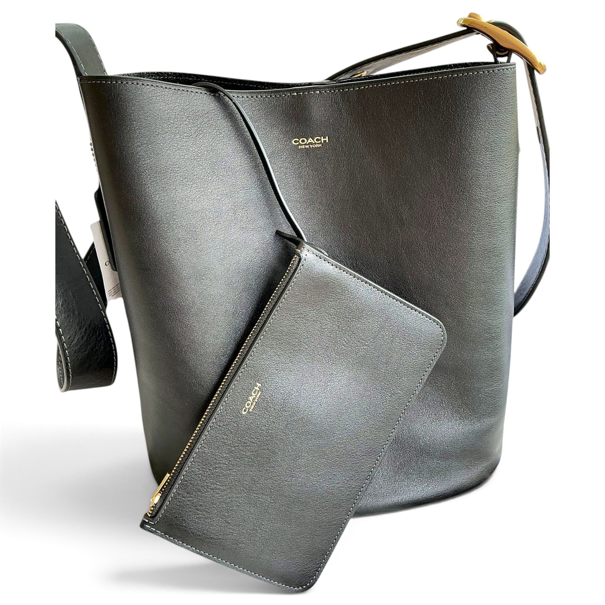 Leather handbag