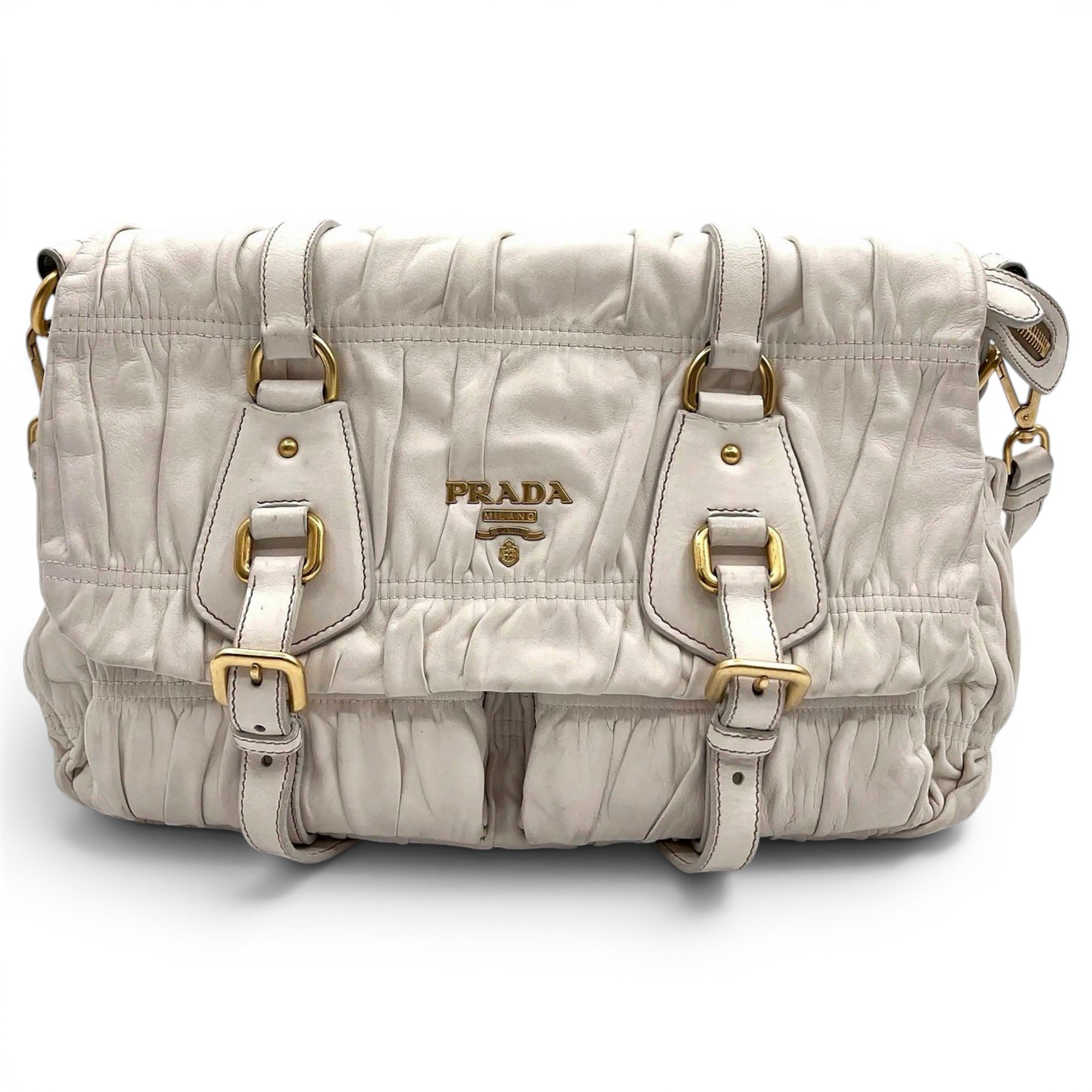 Leather crossbody bag