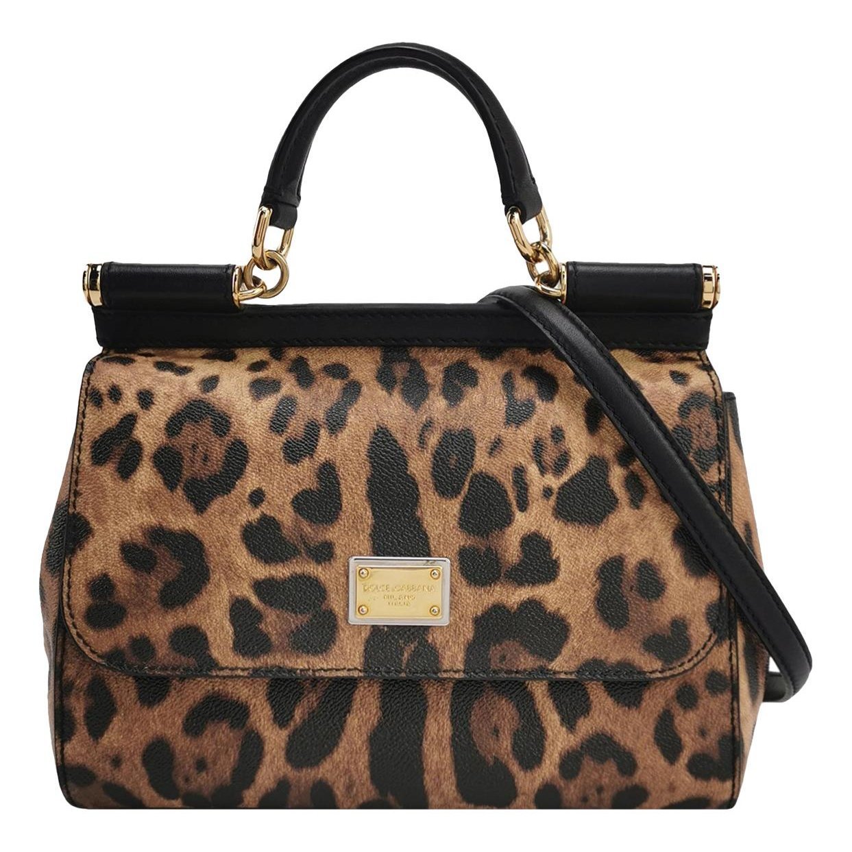 Dolce & Gabbana Sicily leather handbag