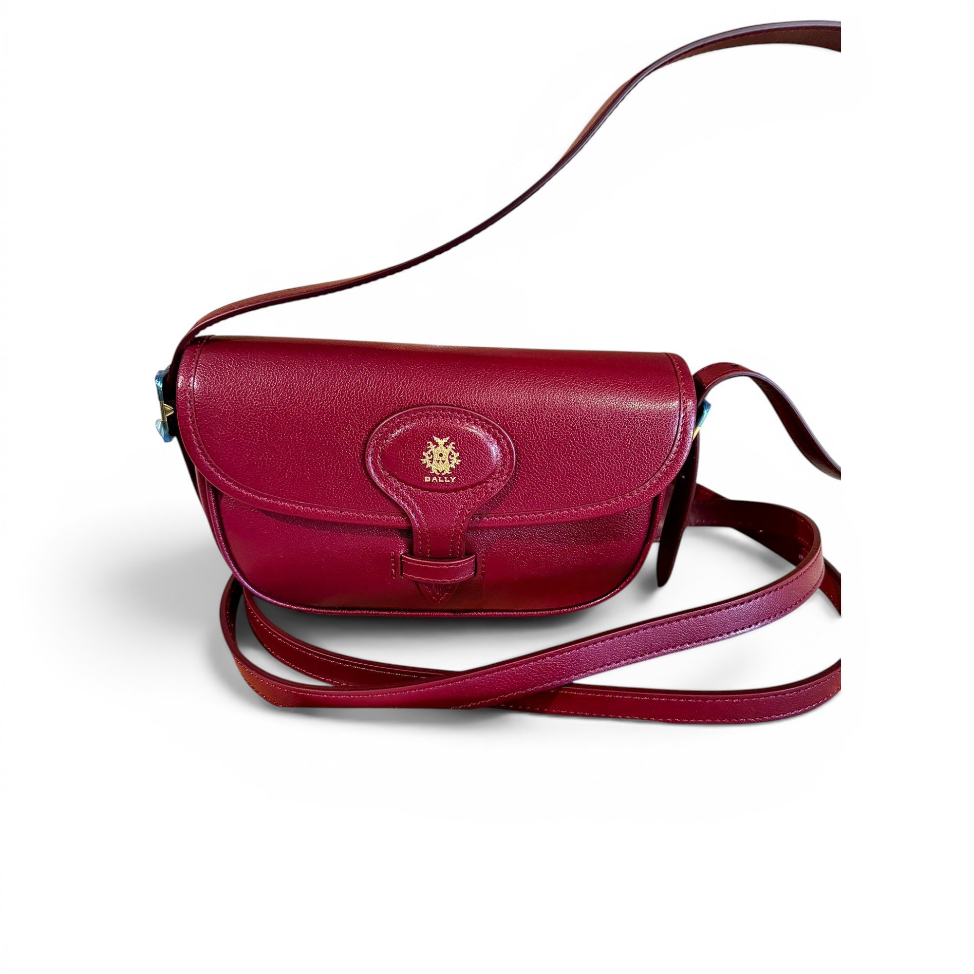 Leather crossbody bag