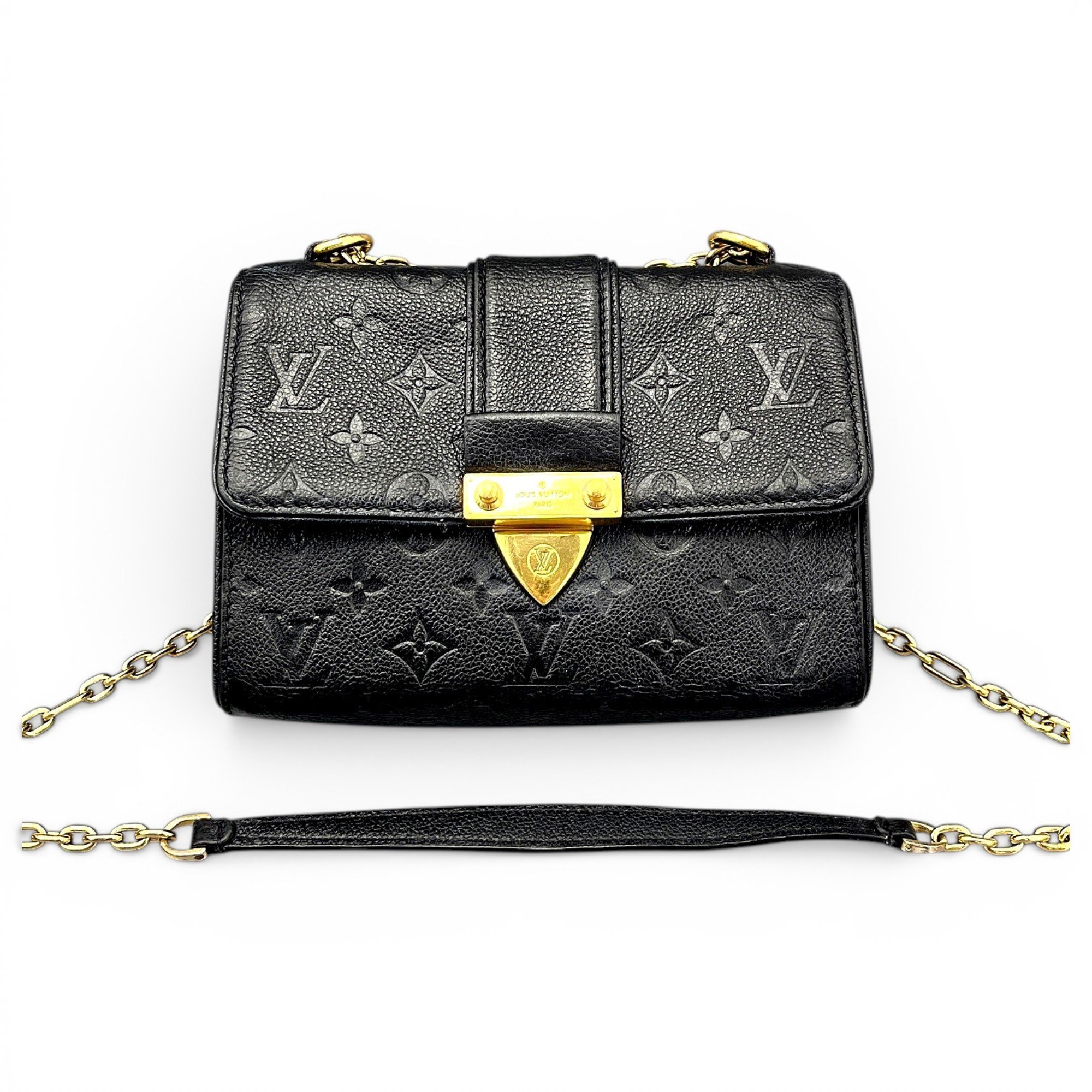 Saint Sulpice leather handbag