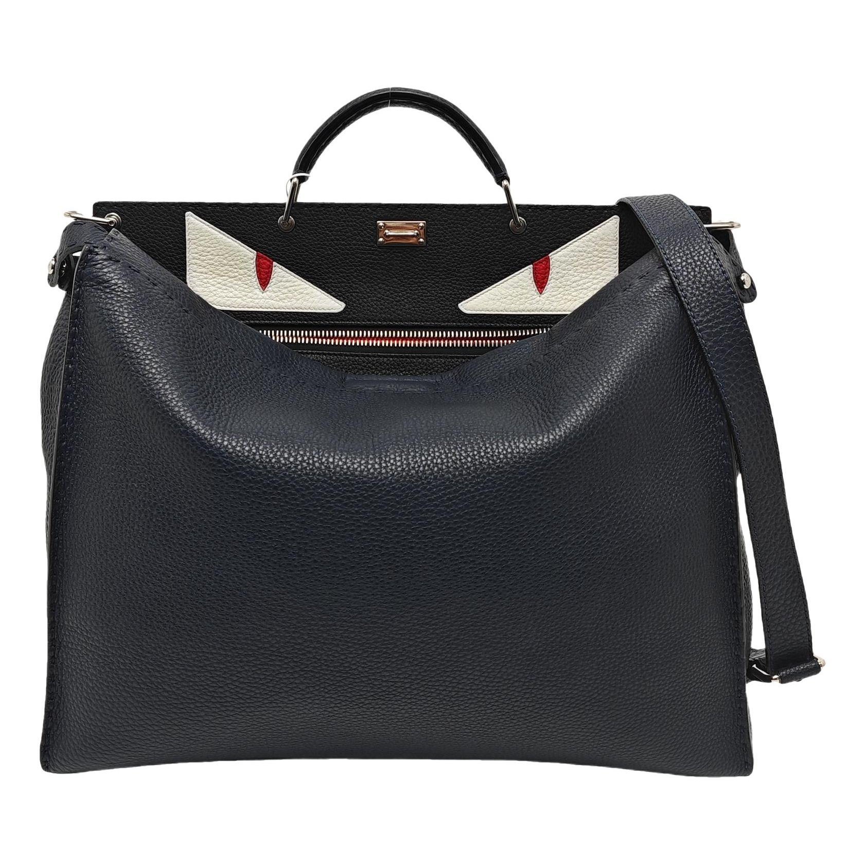 Peekaboo Essentially leather crossbody bag