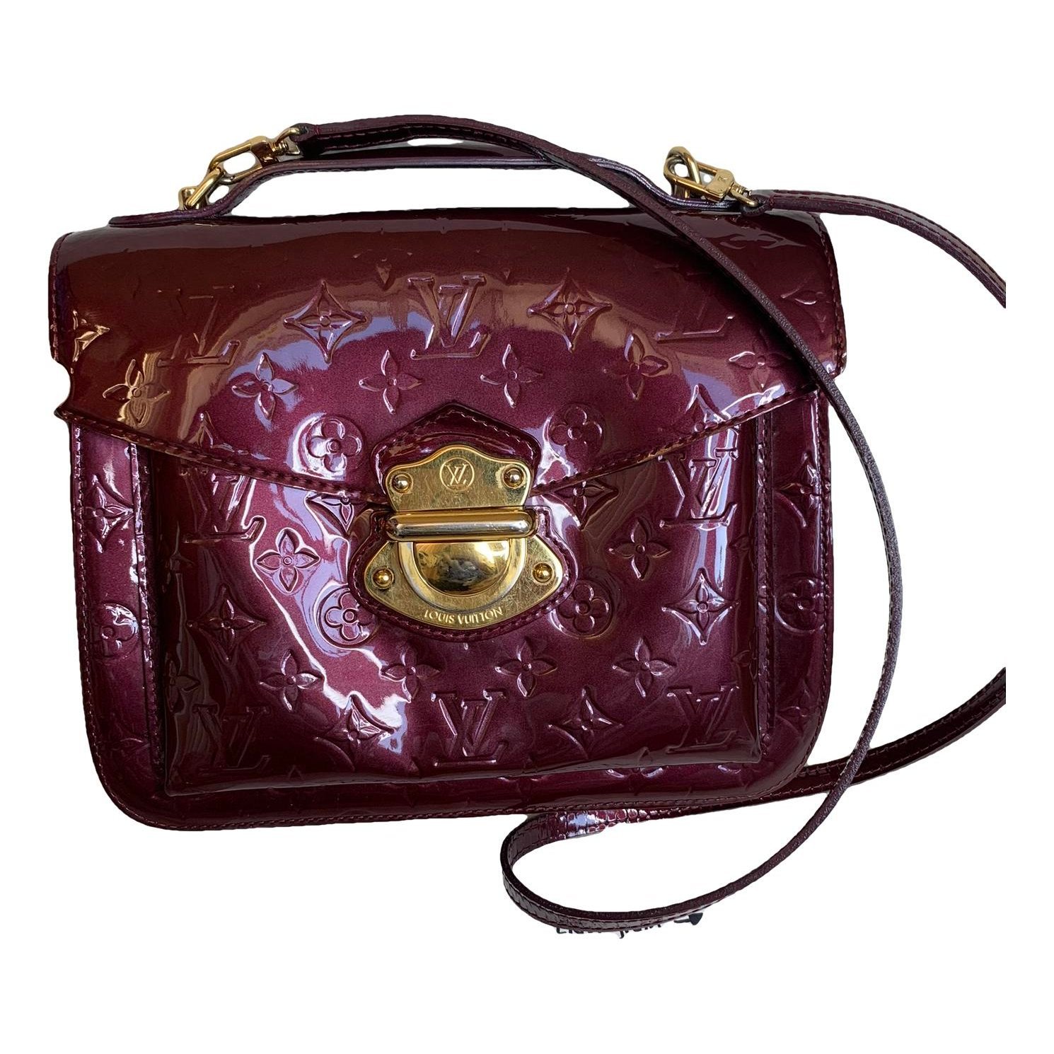Mirada patent leather handbag