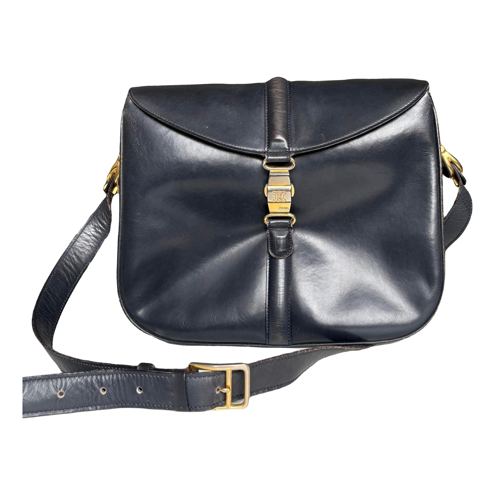 Leather crossbody bag