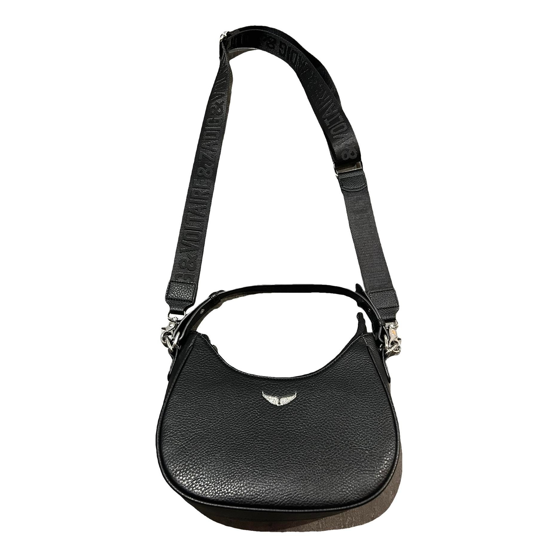 Vegan leather crossbody bag