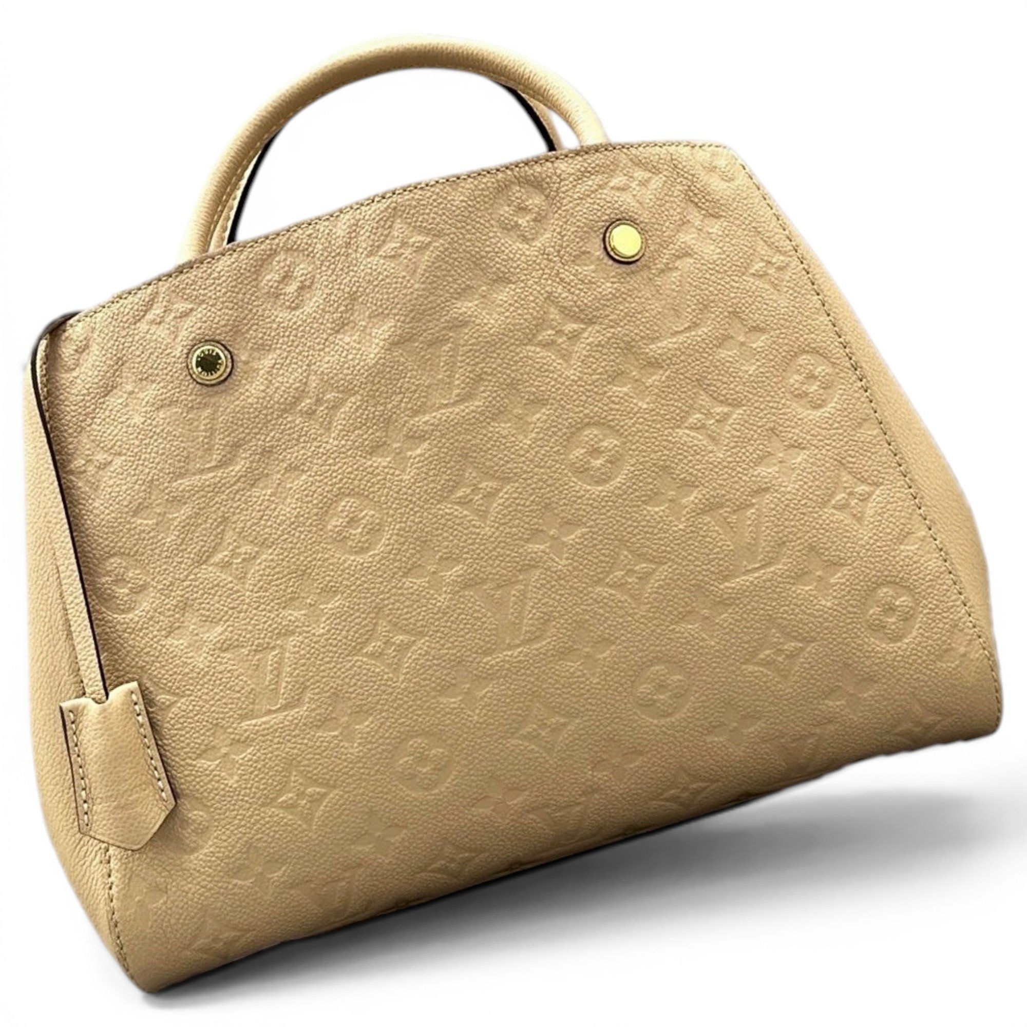 Louis Vuitton Montaigne leather handbag