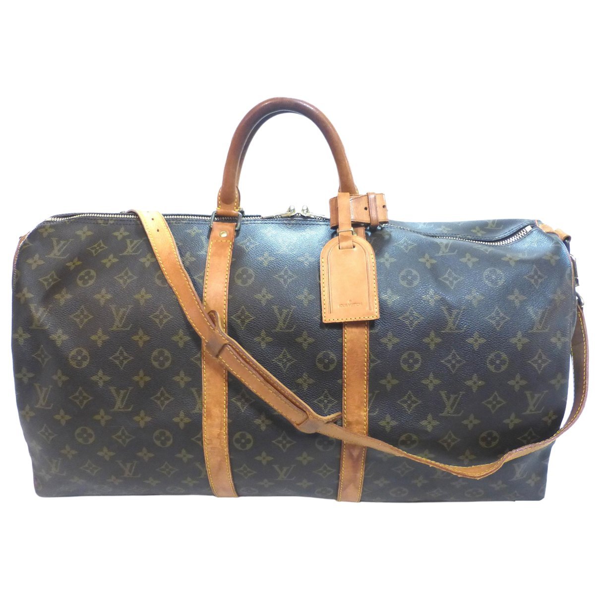 Keepall leather 48h bag