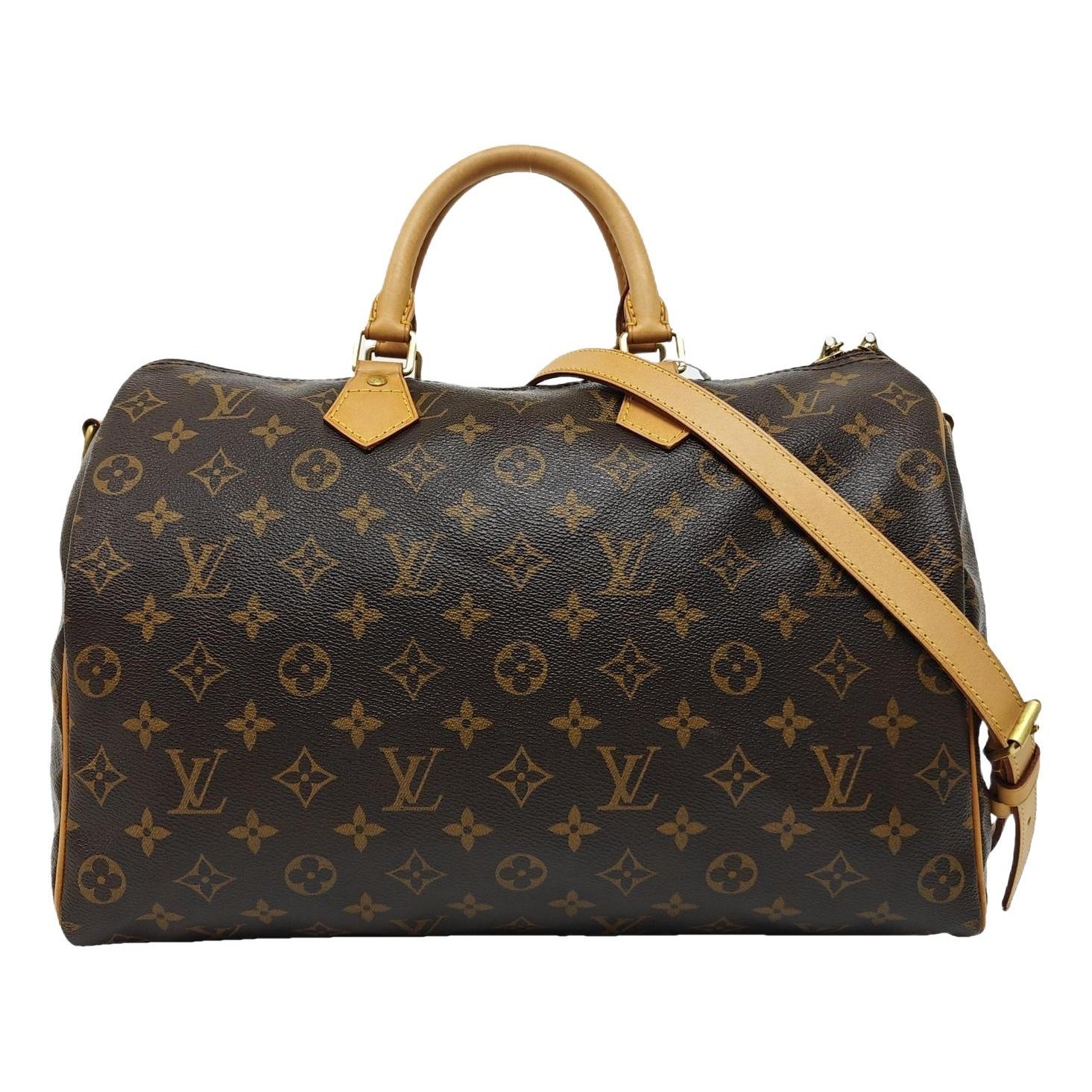 Nano Speedy / Mini HL leather handbag