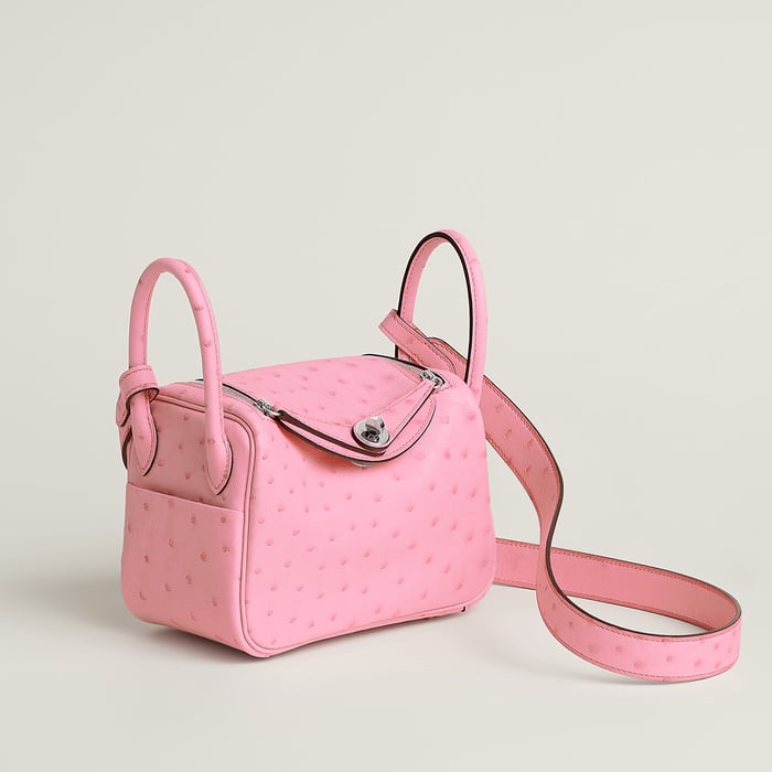 Rose Bubblegum Lindy II Mini Bag