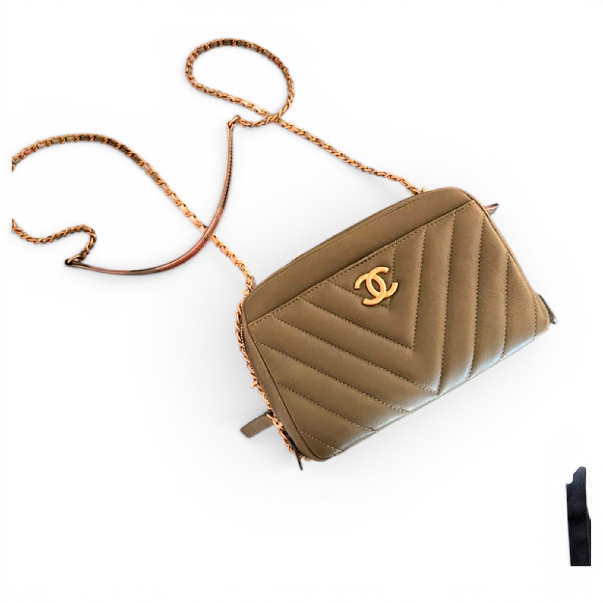 Chanel Coco boy leather crossbody bag