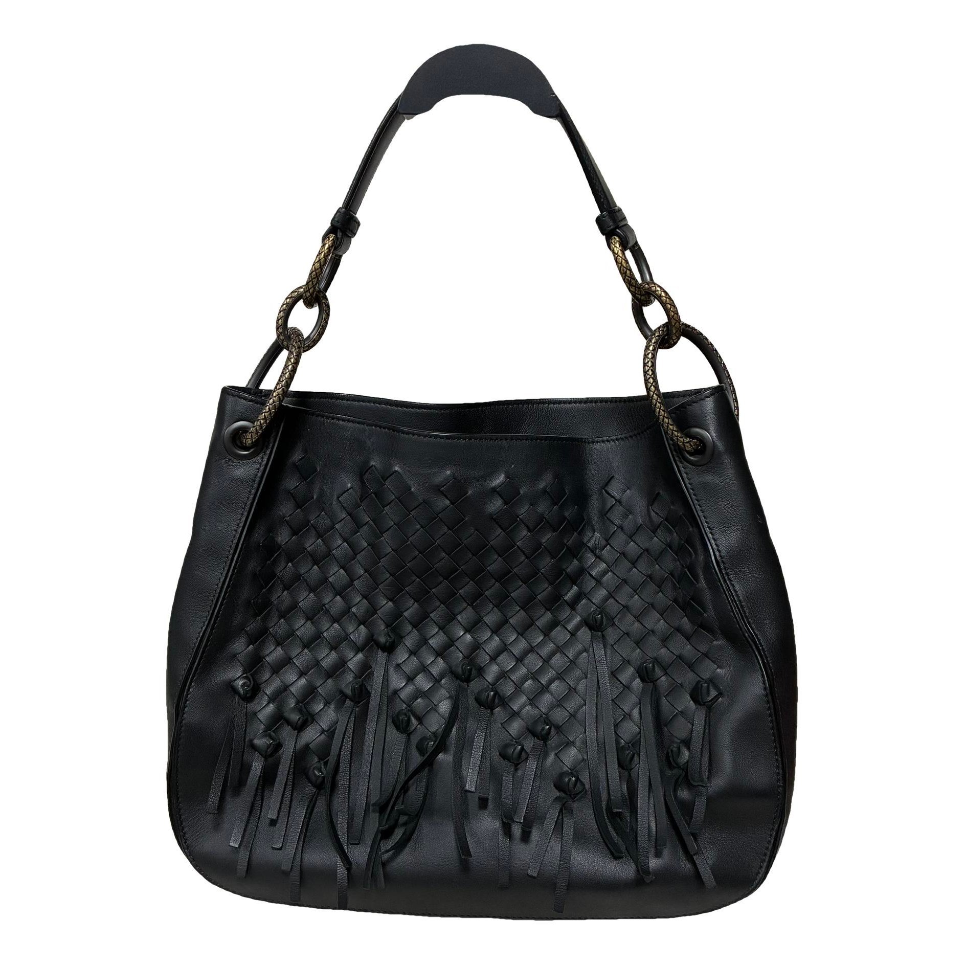Leather handbag