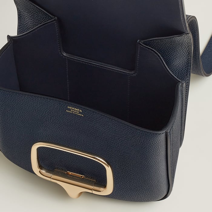 Bleu Indigo Hermès Della Cavalleria Mini Bag II