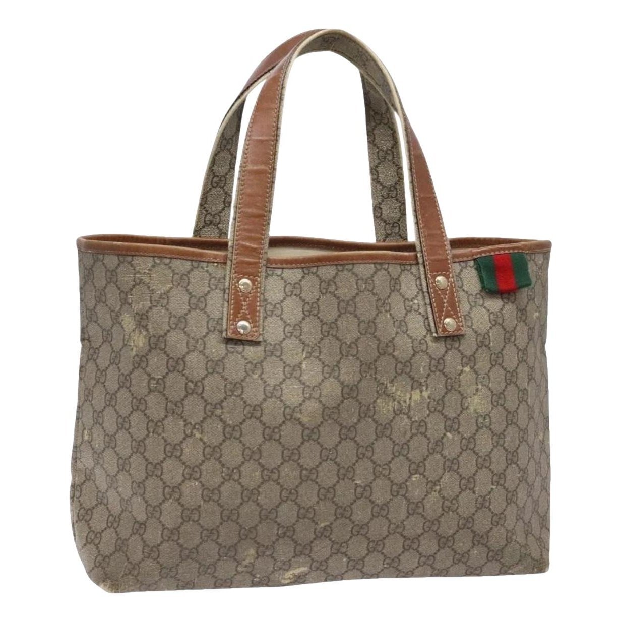 Leather tote