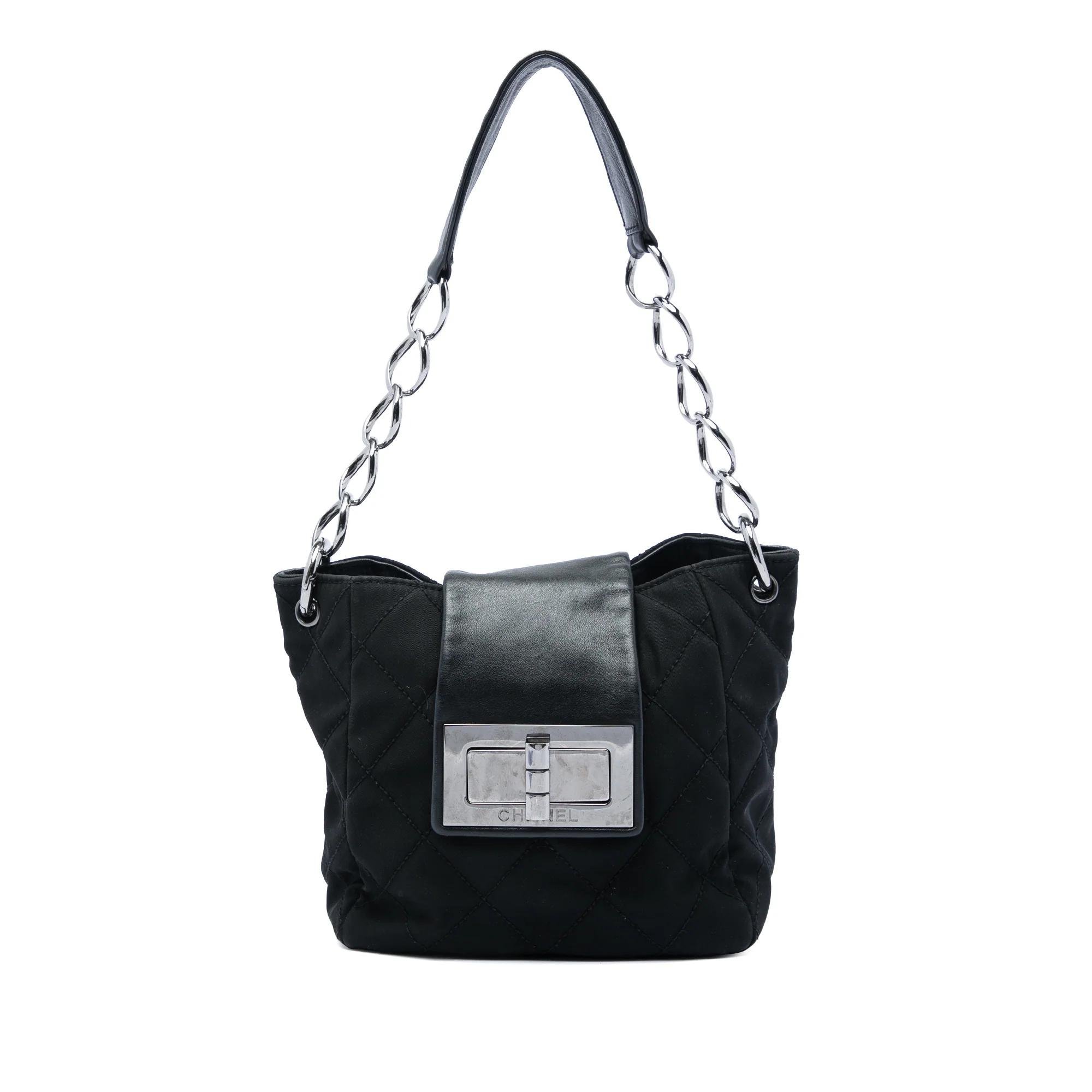 Mademoiselle leather handbag