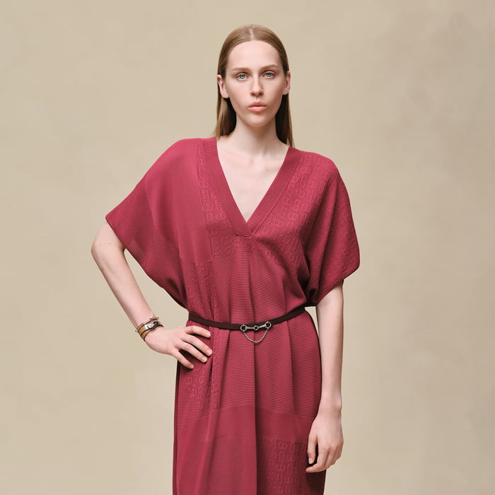 "Chaine d'Ancre" Long Caftan Dress