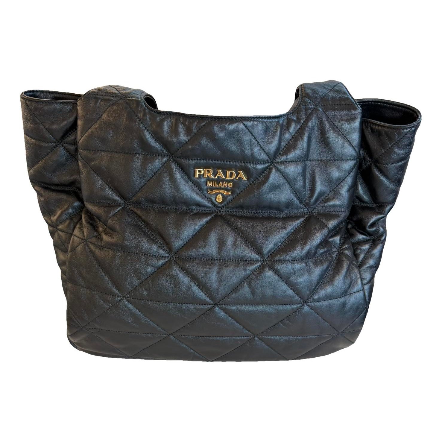 Leather tote