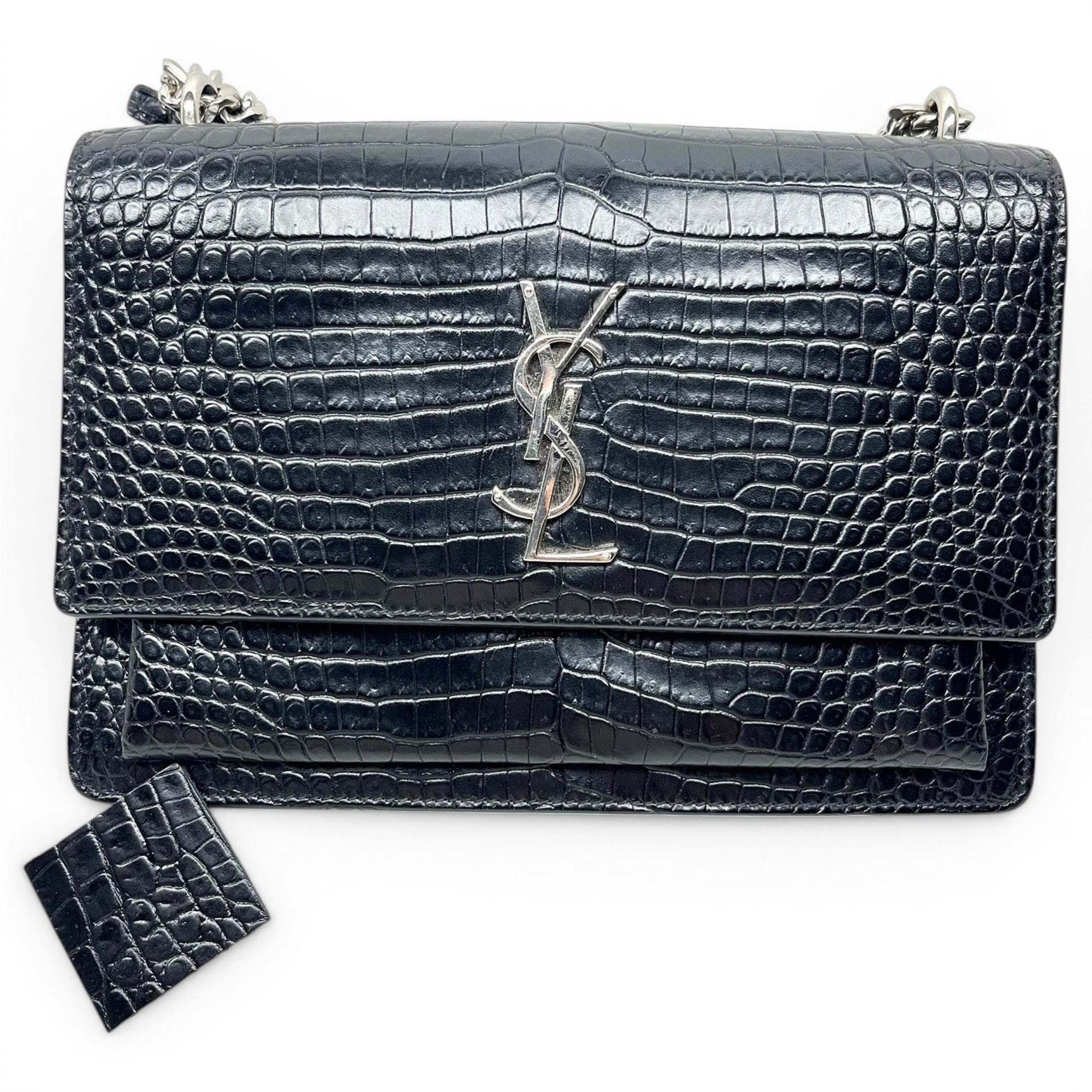 Sunset leather handbag