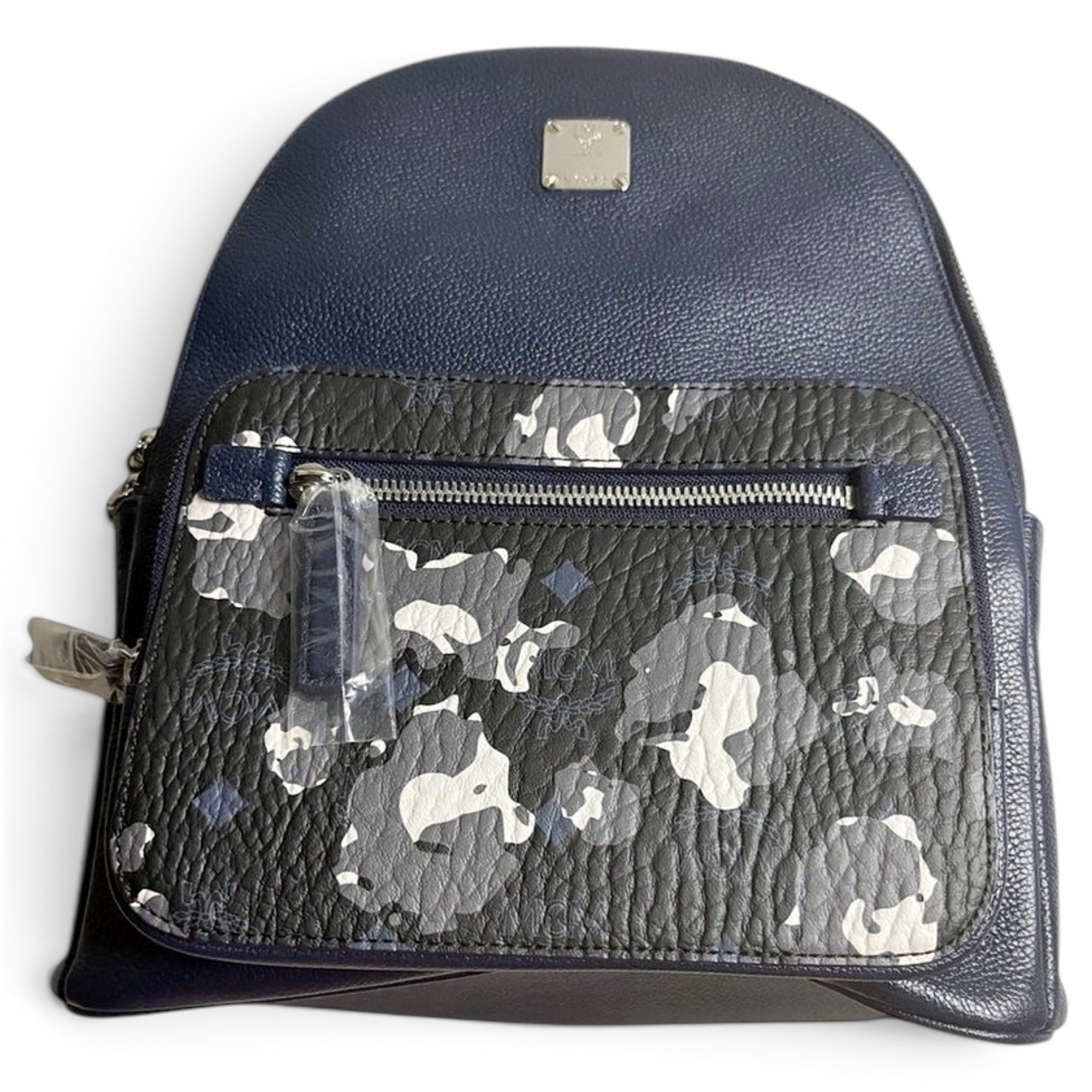 Leather backpack
